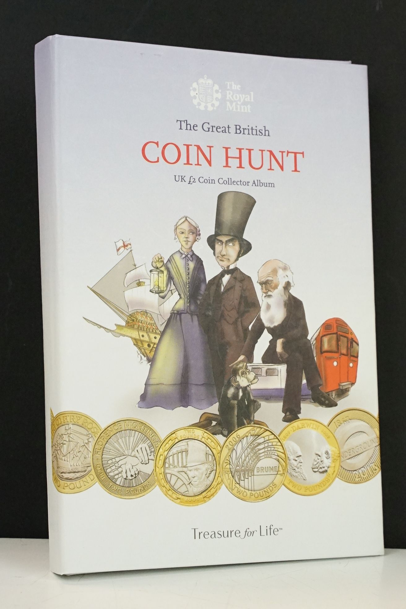 A Royal Mint Great British Coin Hunt UK £2 coin collectors album complete with Thirty Nine - Bild 2 aus 7