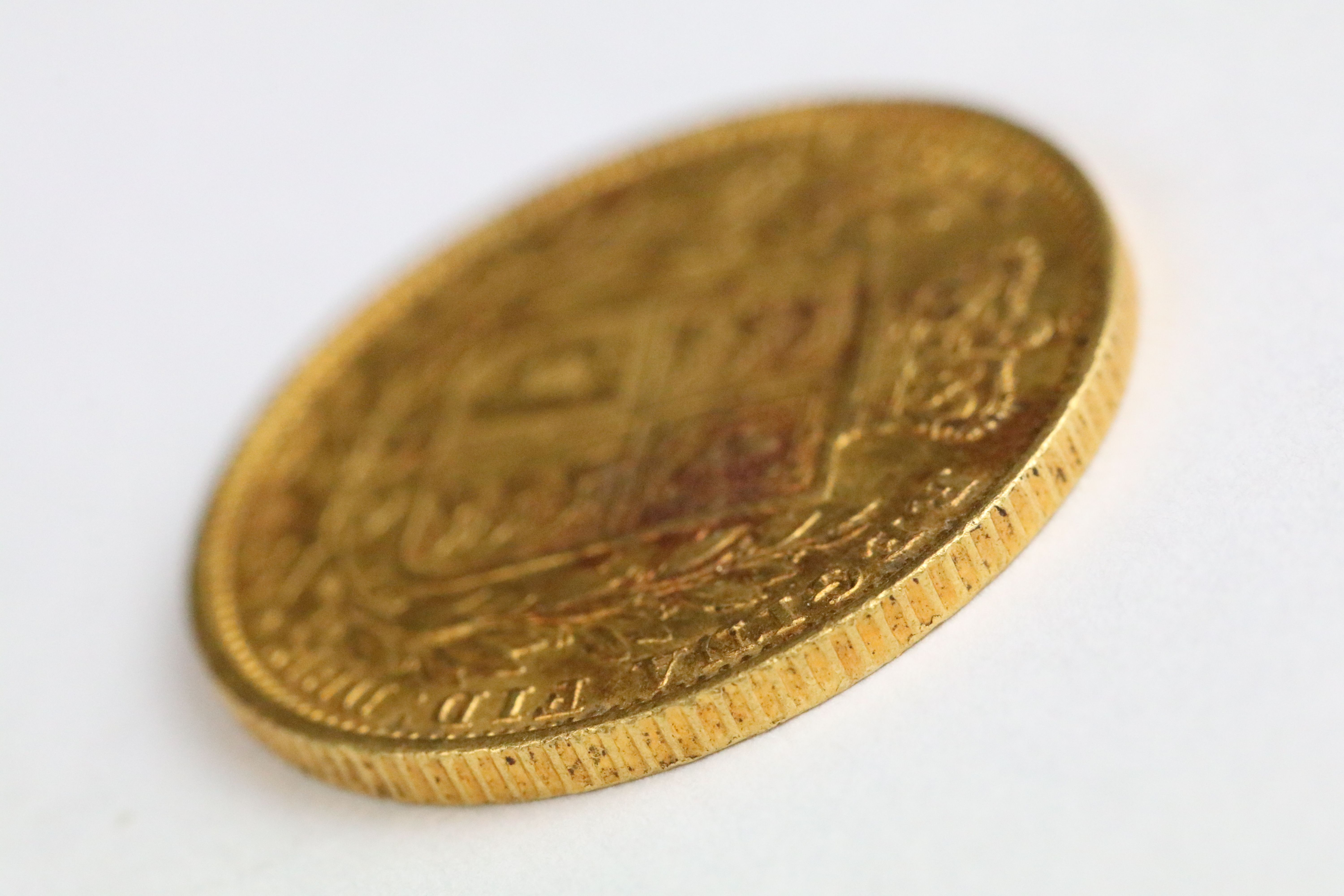 A British Queen Victoria 1850 gold full sovereign coin. - Bild 3 aus 3