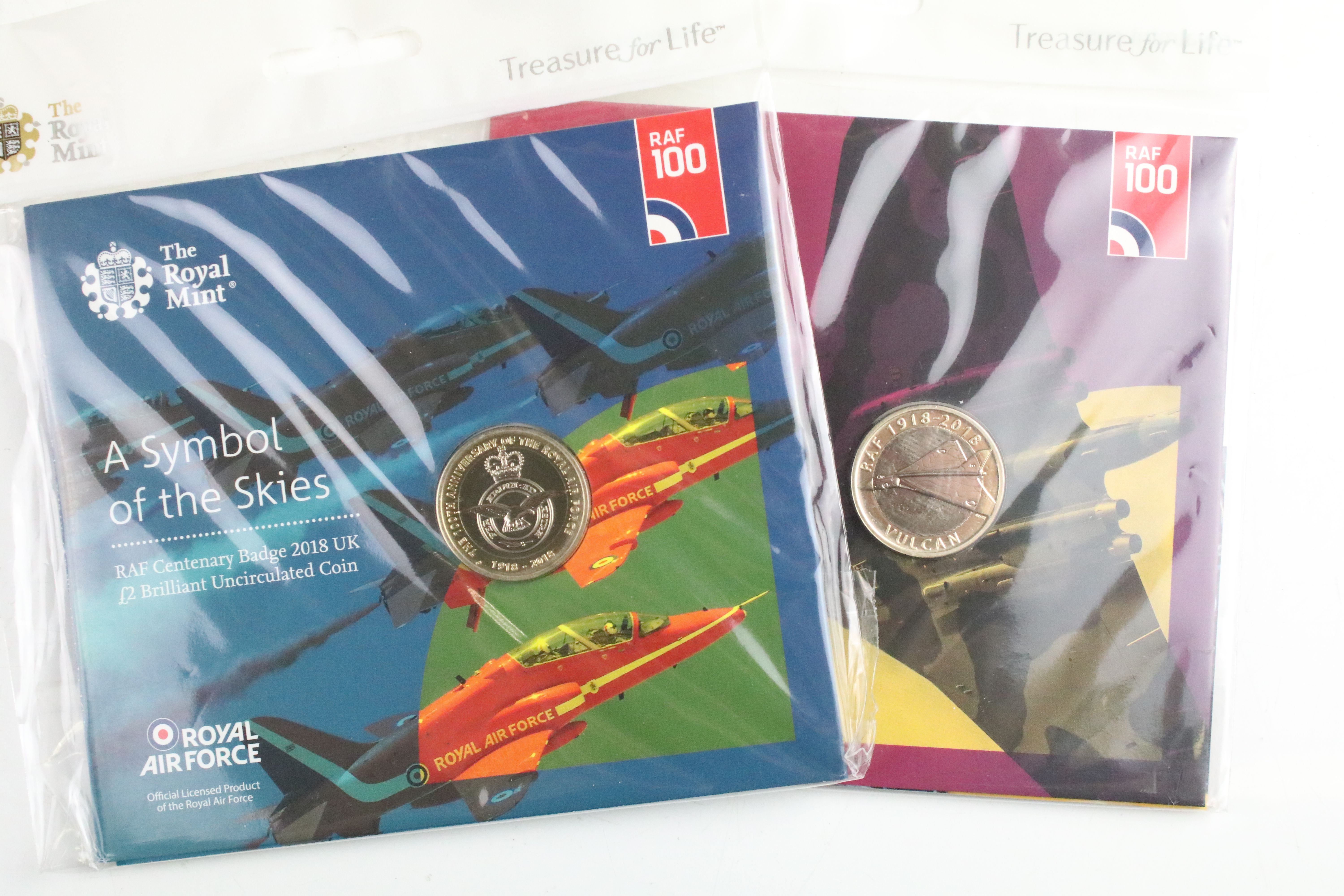 A collection of Fifteen Royal Mint uncirculated collectors £2 coin packs to include Agatha Christie, - Image 2 of 6