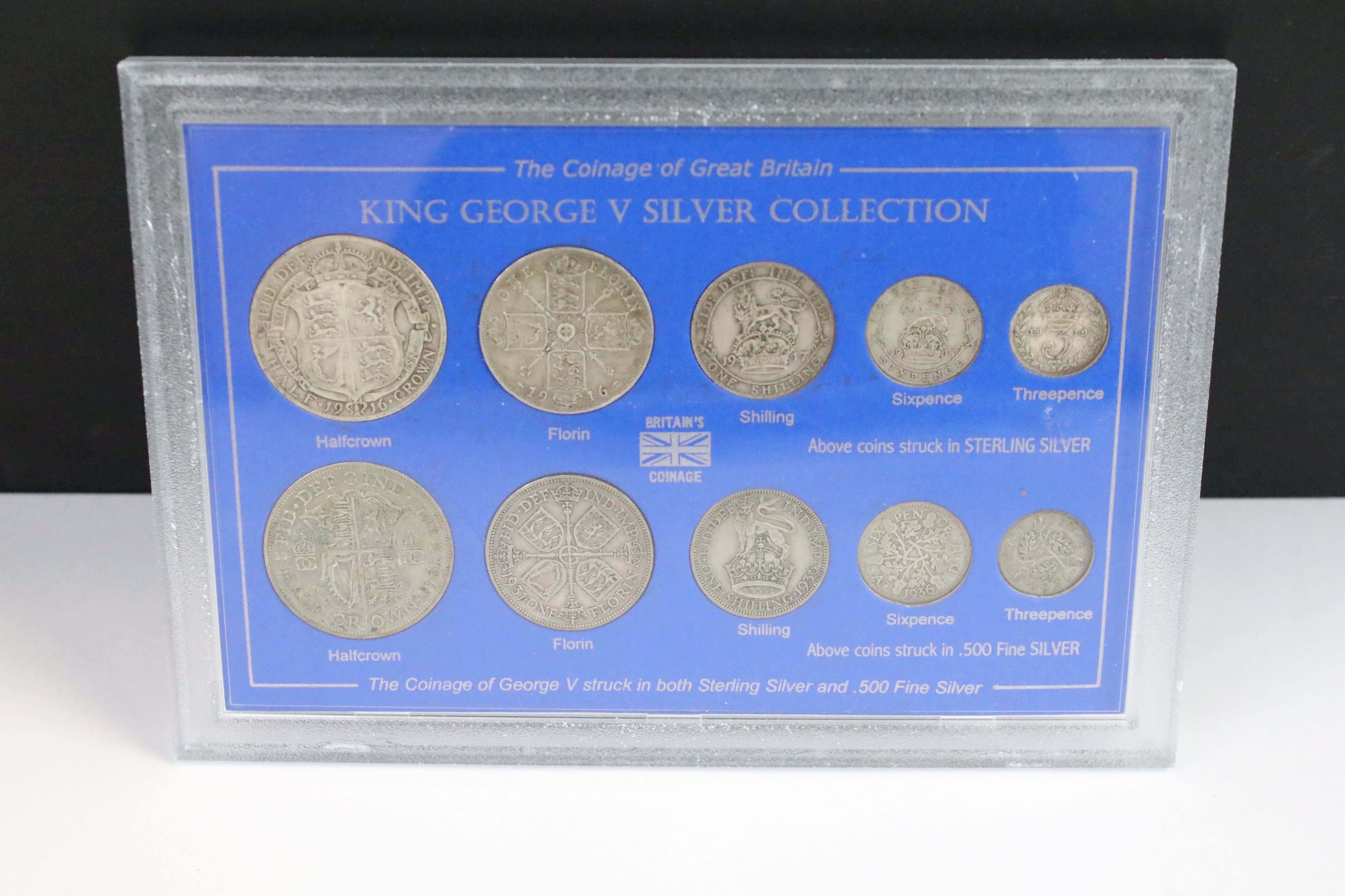 A collection of eight cased coin sets to include King Edward VII penny set, Queen Victoria penny - Image 3 of 12