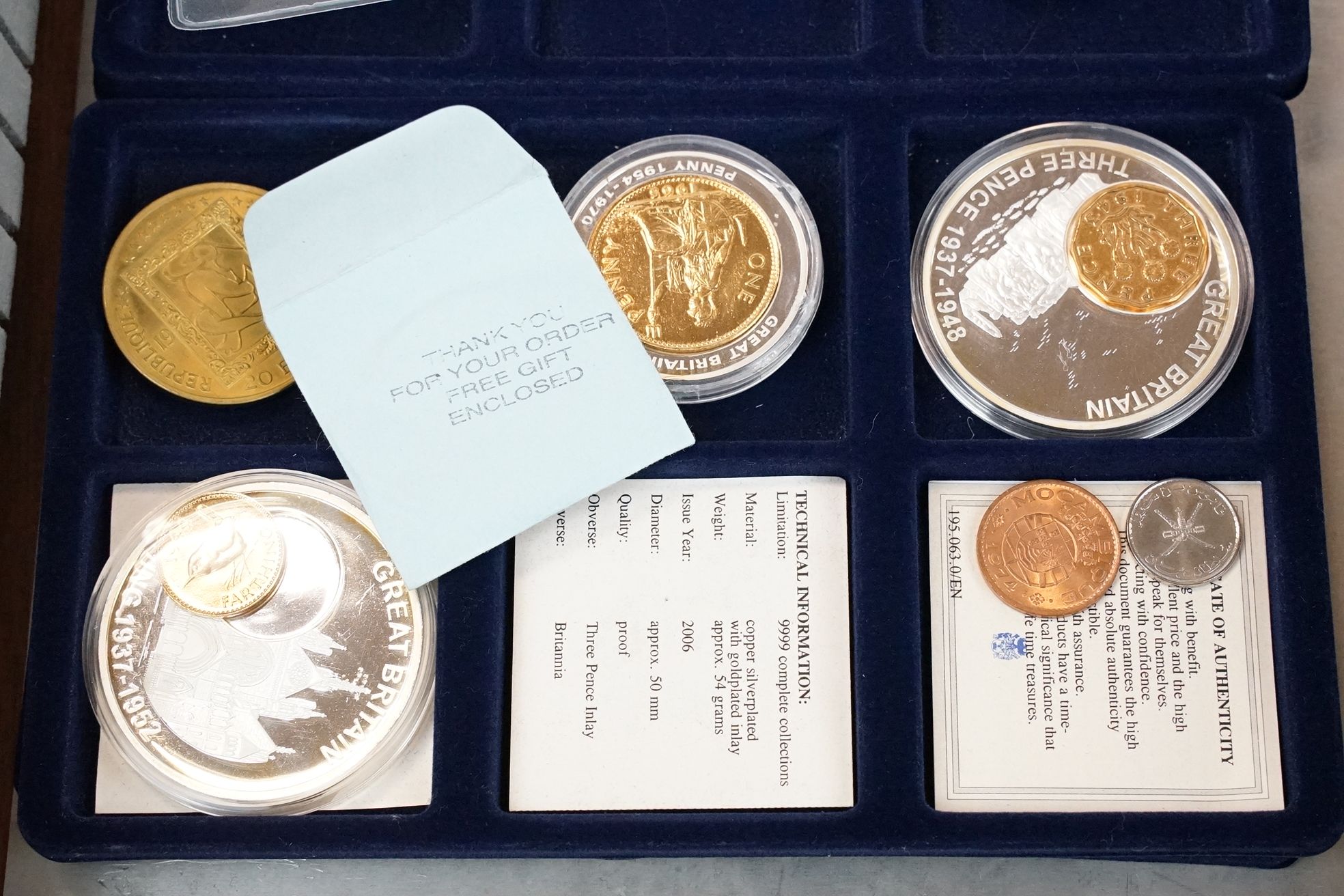 A collection of British and World circulated coins together with a selection of collectors coins - Bild 7 aus 9