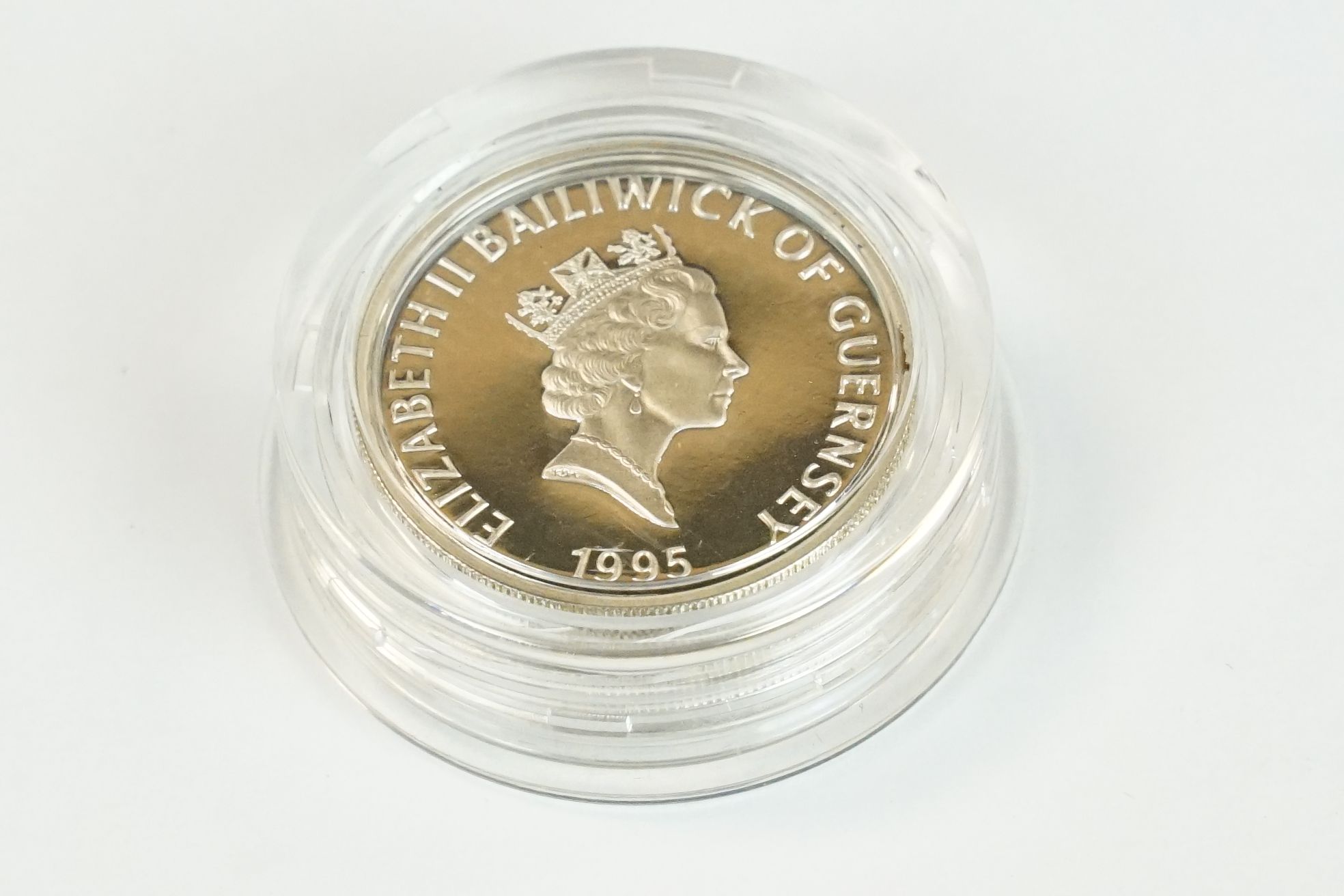 A collection of Three Royal Mint silver proof £1 coins to include 1995, 2001 and 2008 examples. - Image 4 of 10