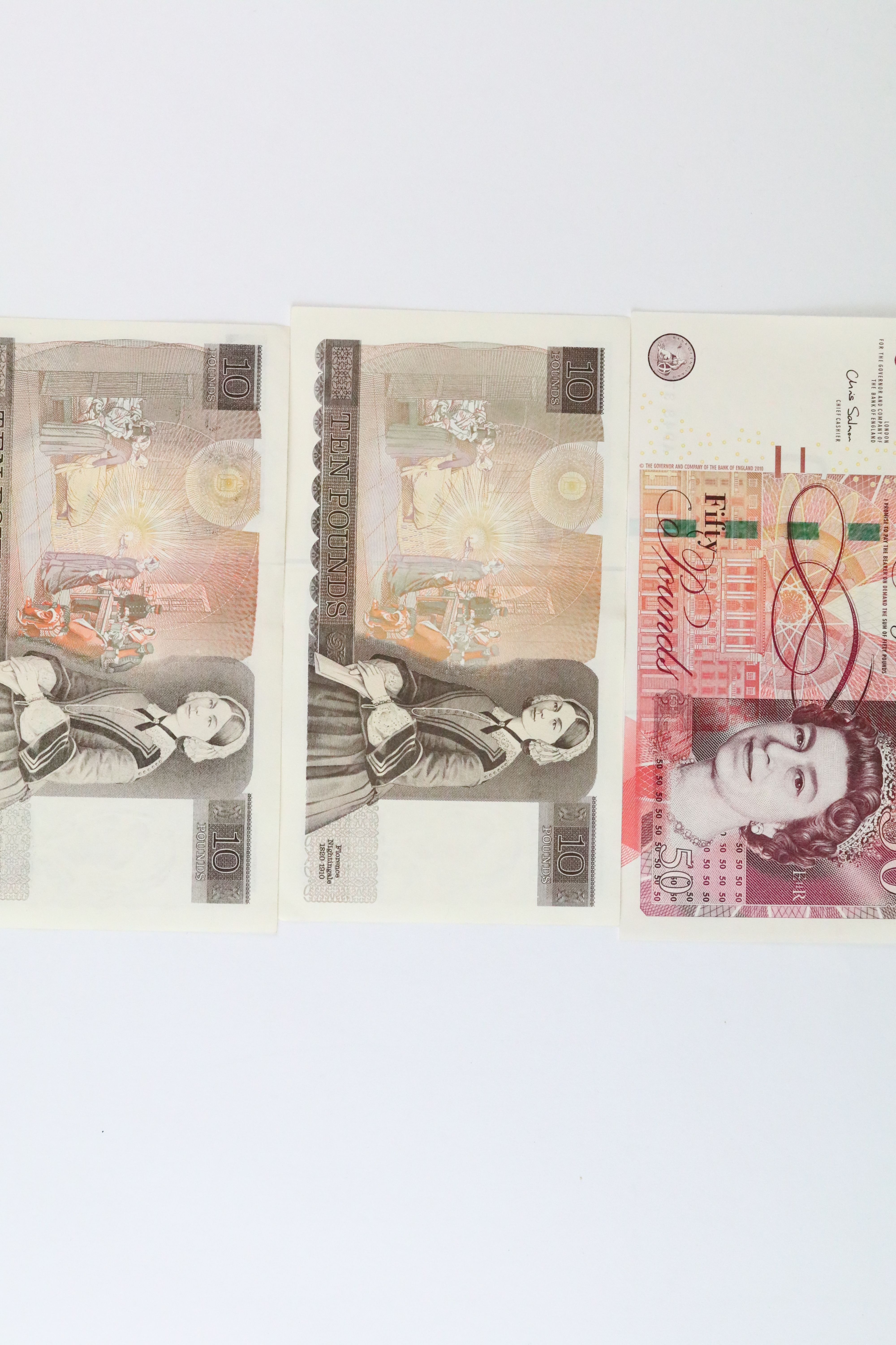 A collection of mixed British circulated and uncirculated banknotes with various chief cashiers to - Image 2 of 8