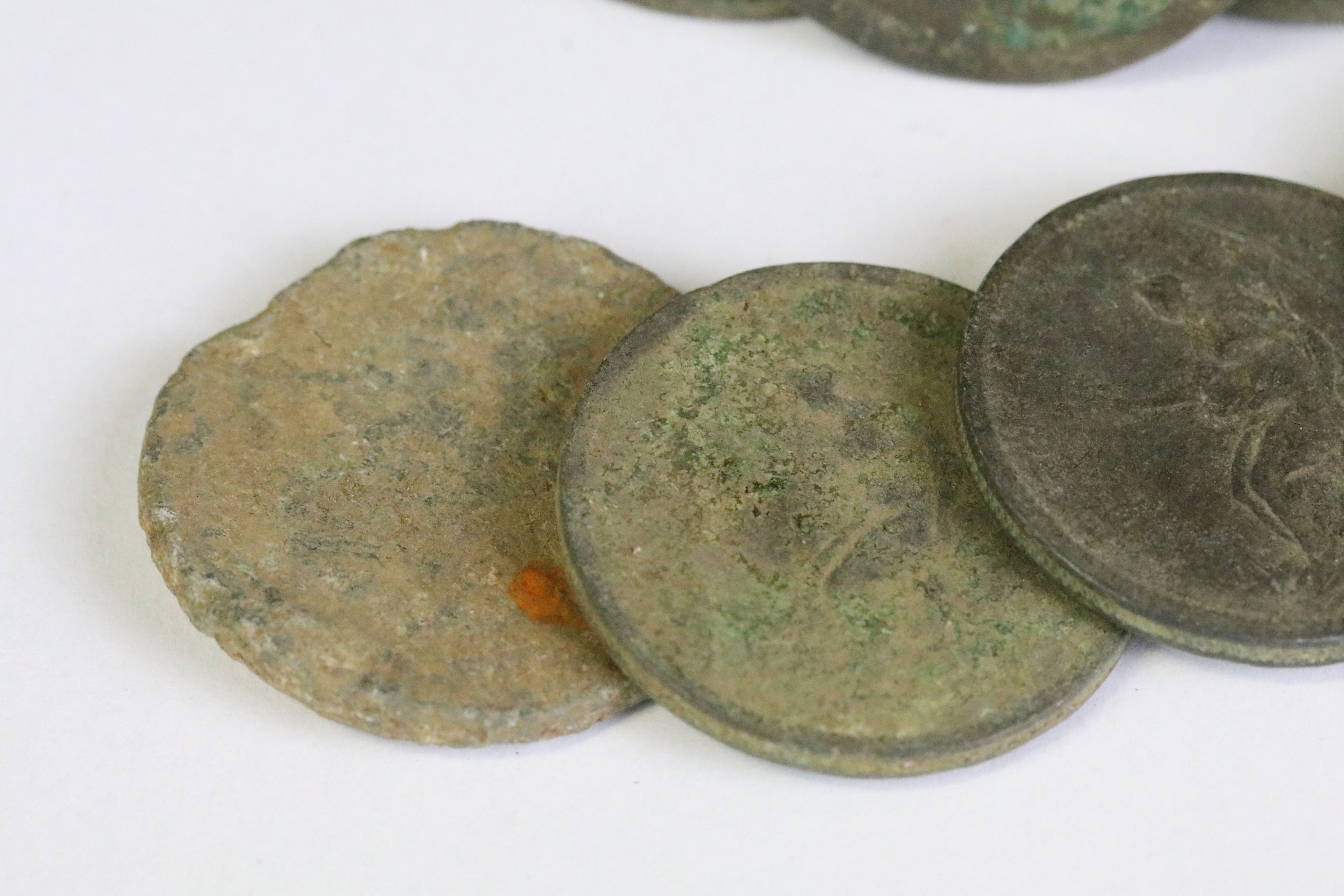 A collection of circulated (Relic Condition) King George III cartwheel penny's - Image 3 of 7