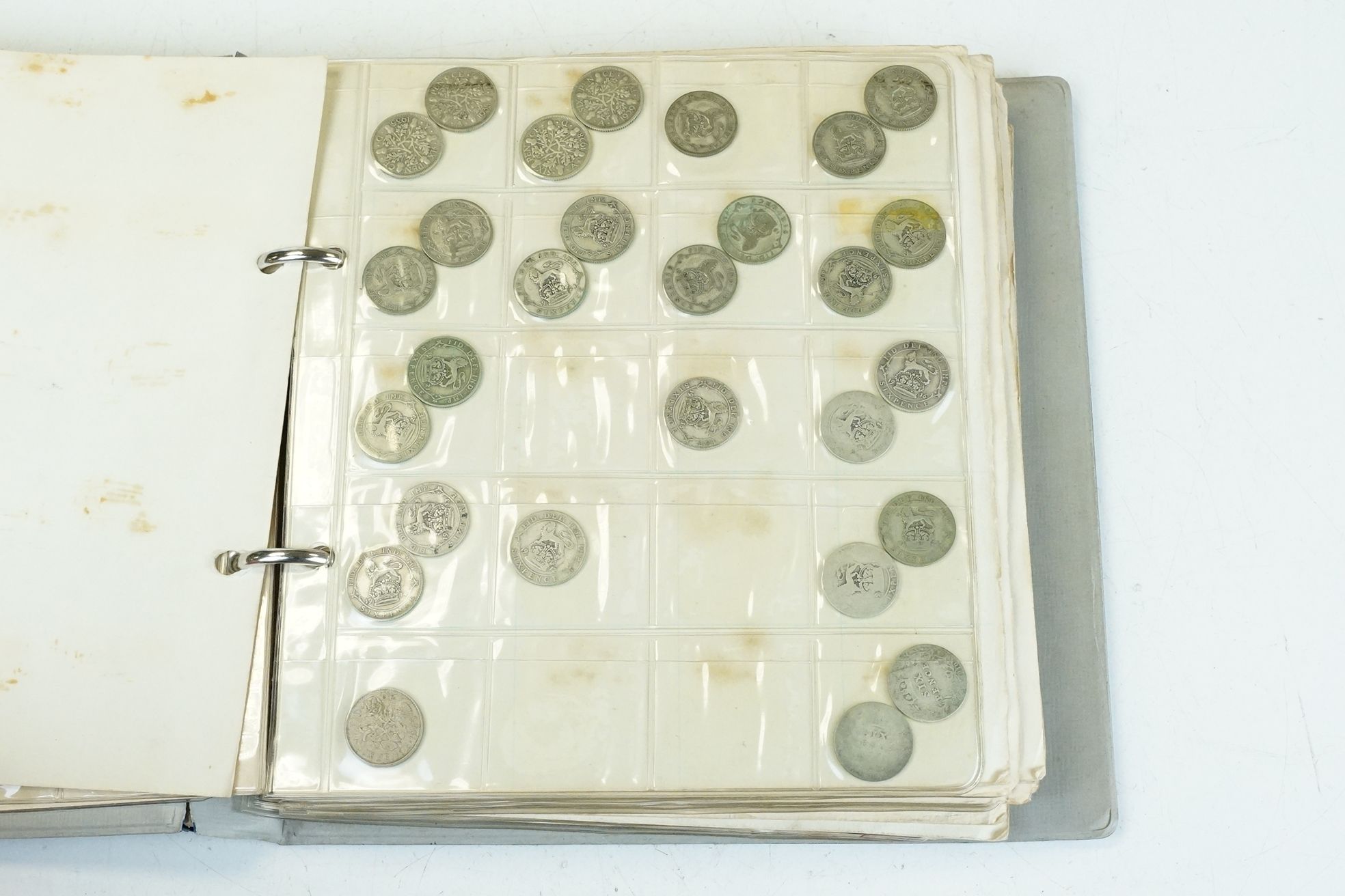 A collection of mainly British pre decimal coins within two collectors albums to include a good - Bild 3 aus 19