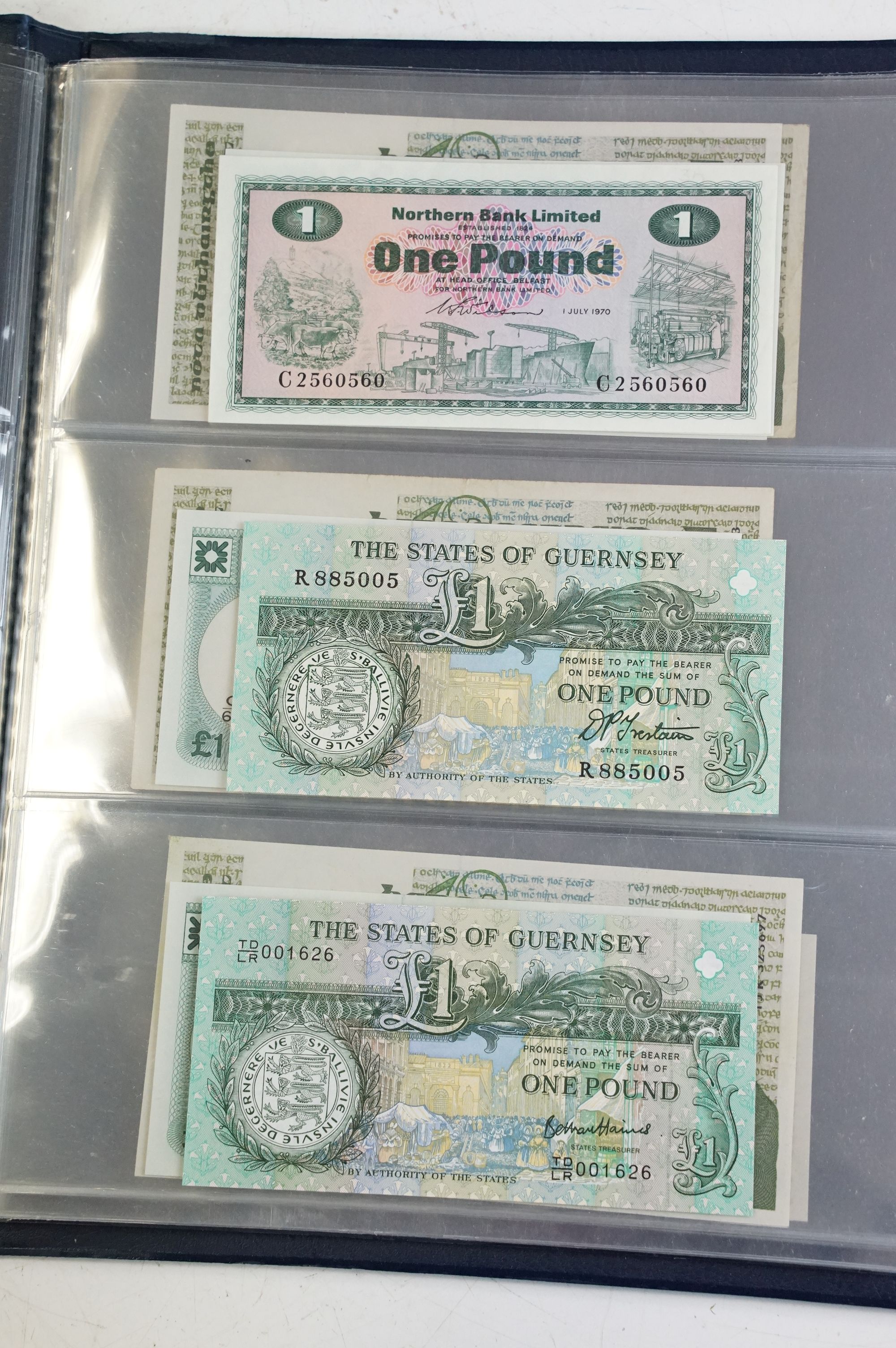 A collection of United Kingdom and Irish circulated and uncirculated banknotes of various - Bild 5 aus 9