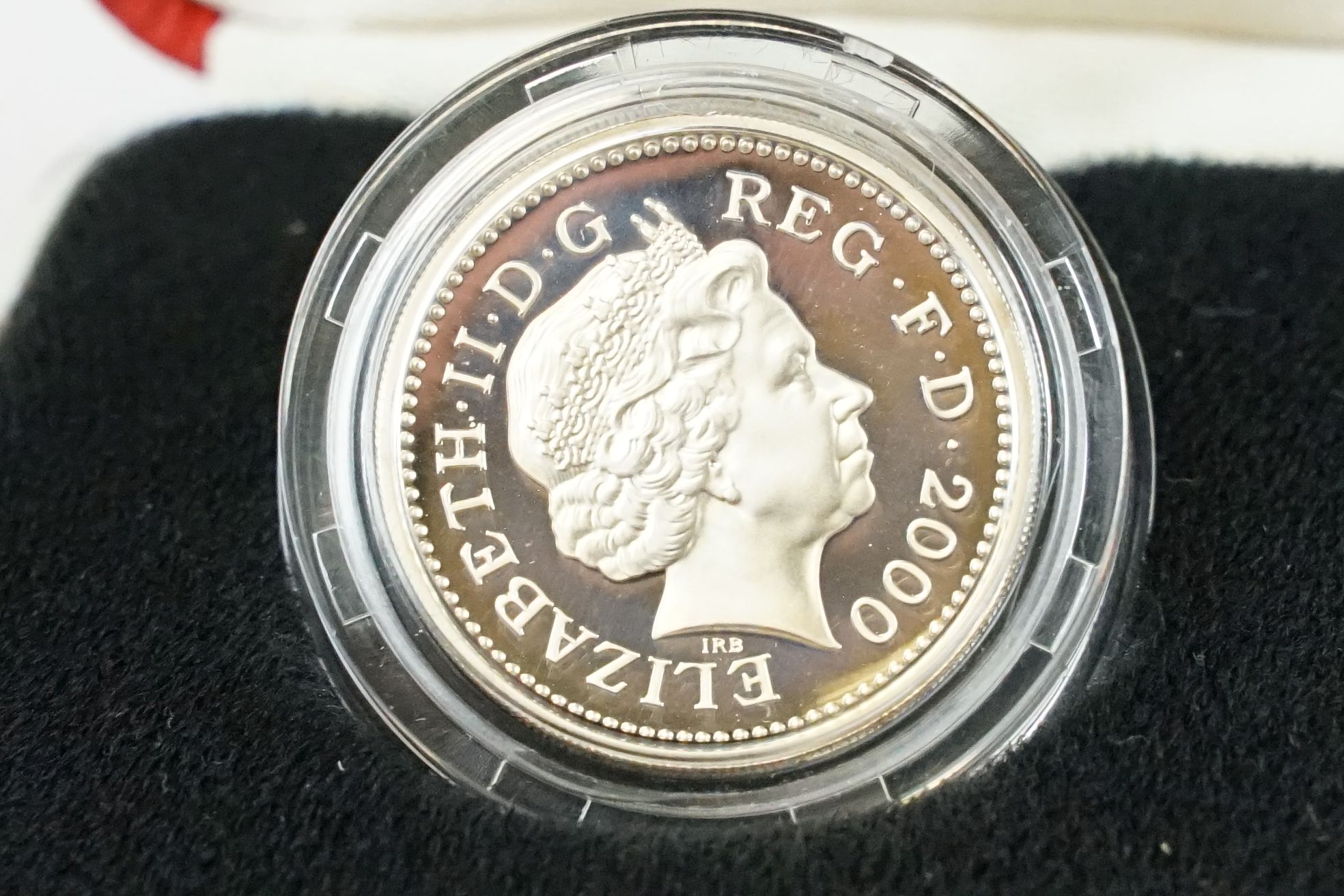 A collection of four Royal Mint silver proof £1 coins to include 2000, 1993, 1989 and 1999 examples, - Image 13 of 13