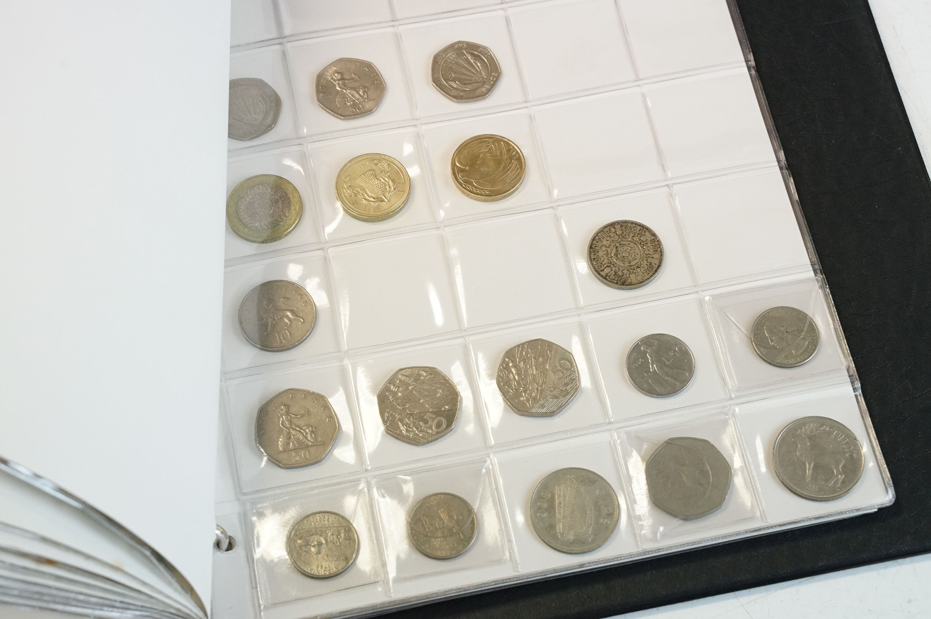 A collection of mainly British pre decimal coins to include silver examples together with British - Bild 9 aus 17
