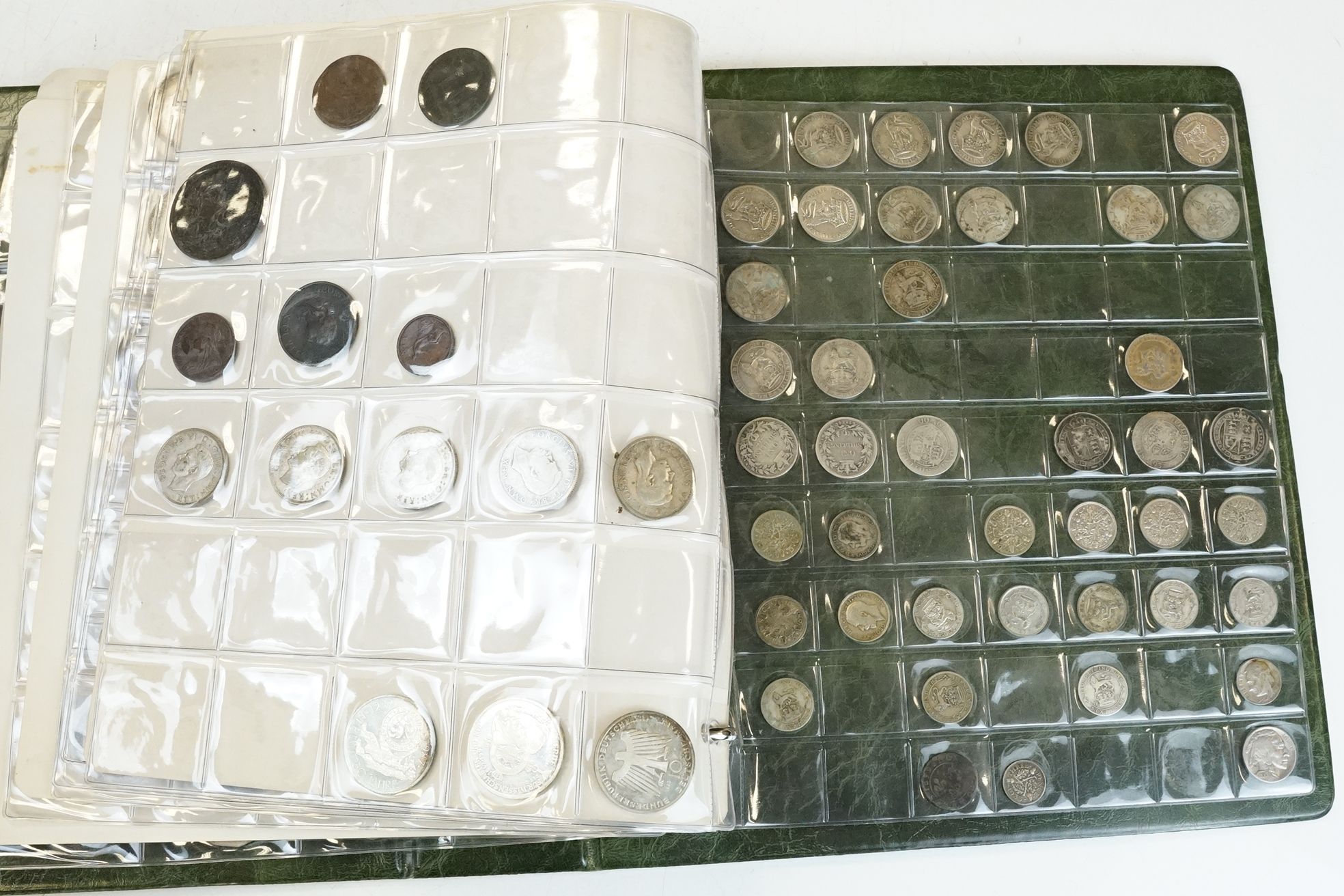 A collection of mainly British decimal and pre decimal coins including a good selection of early - Bild 9 aus 9