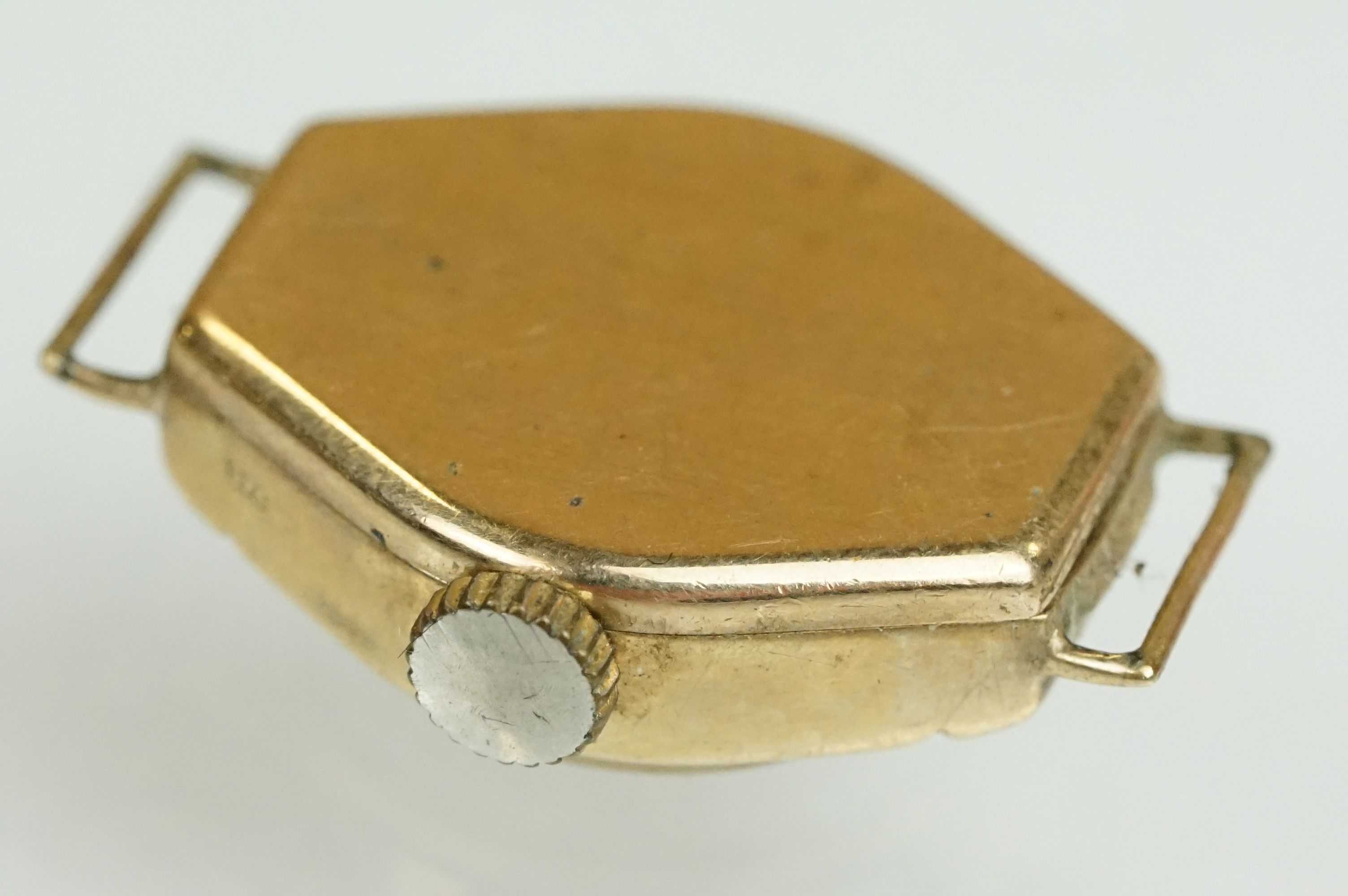 Collection of 9ct gold cased ladies cocktail watches to include Excalibur, Rotary and Lever. All - Image 12 of 12