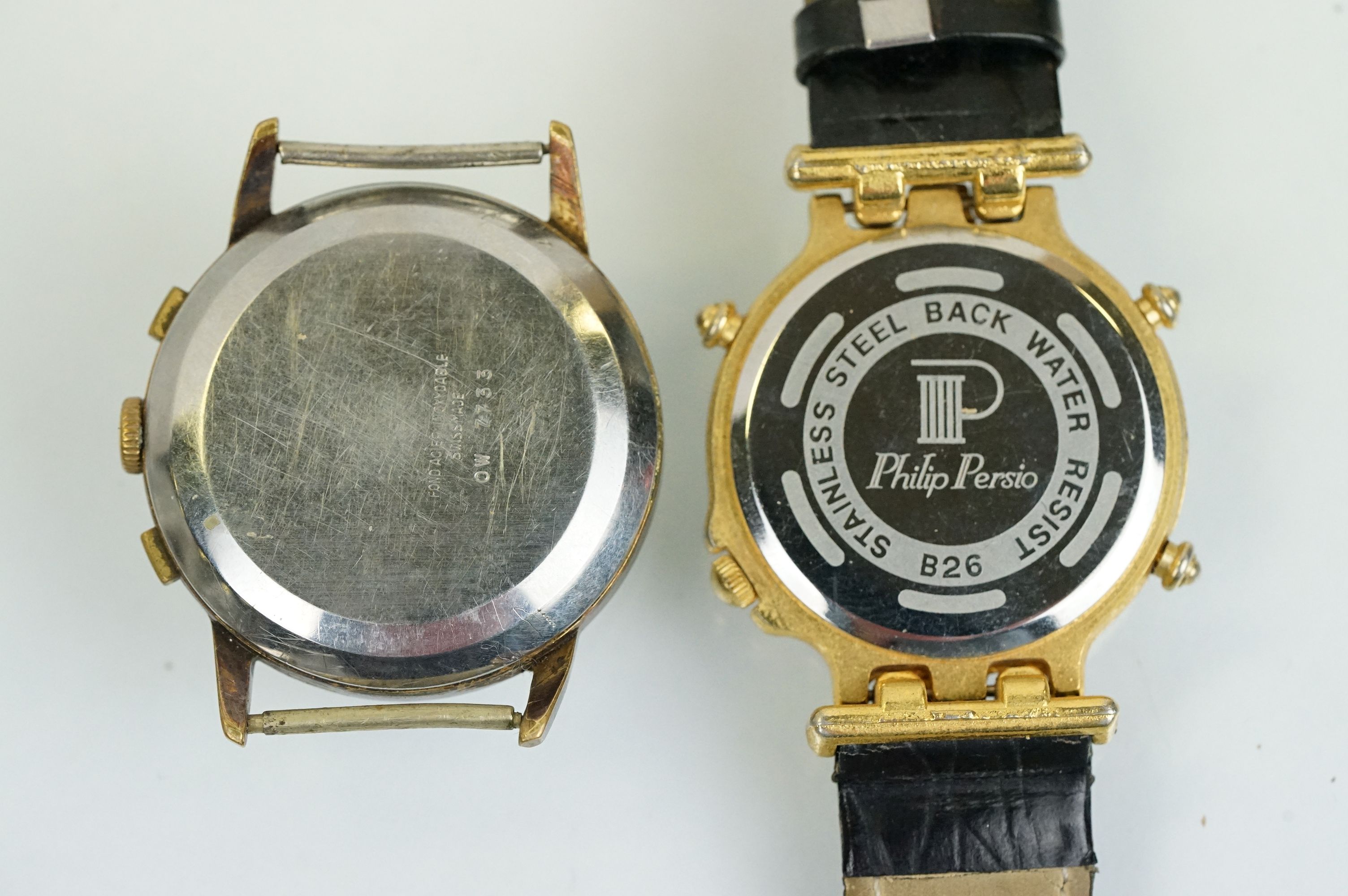 A small group of mechanical and quartz wristwatches to include vintage Ebel (WW2 ATP marked to - Bild 7 aus 12