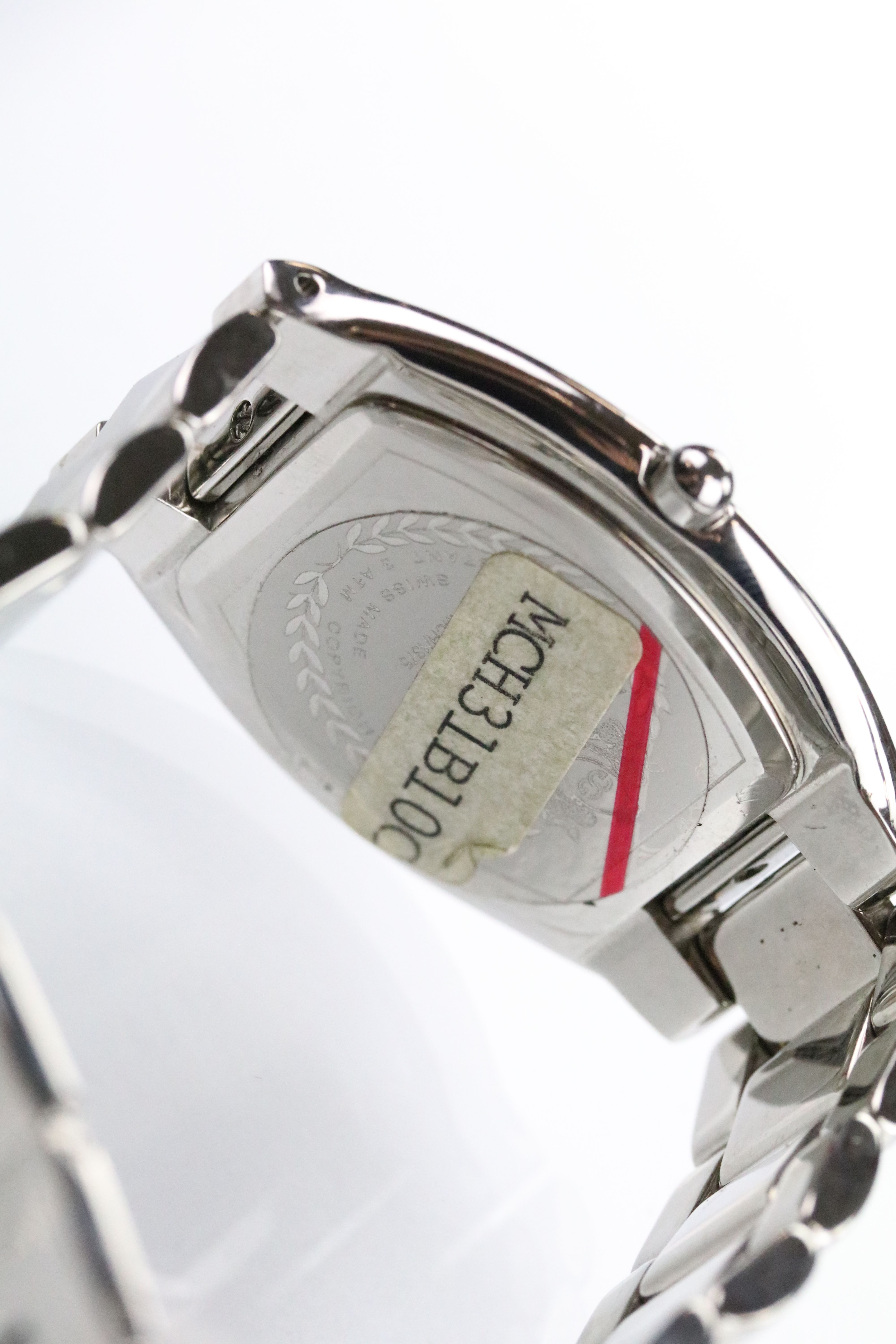 Guépard wrist watch having a white face with roman numerals to the chapter ring mounted to a white - Image 8 of 10