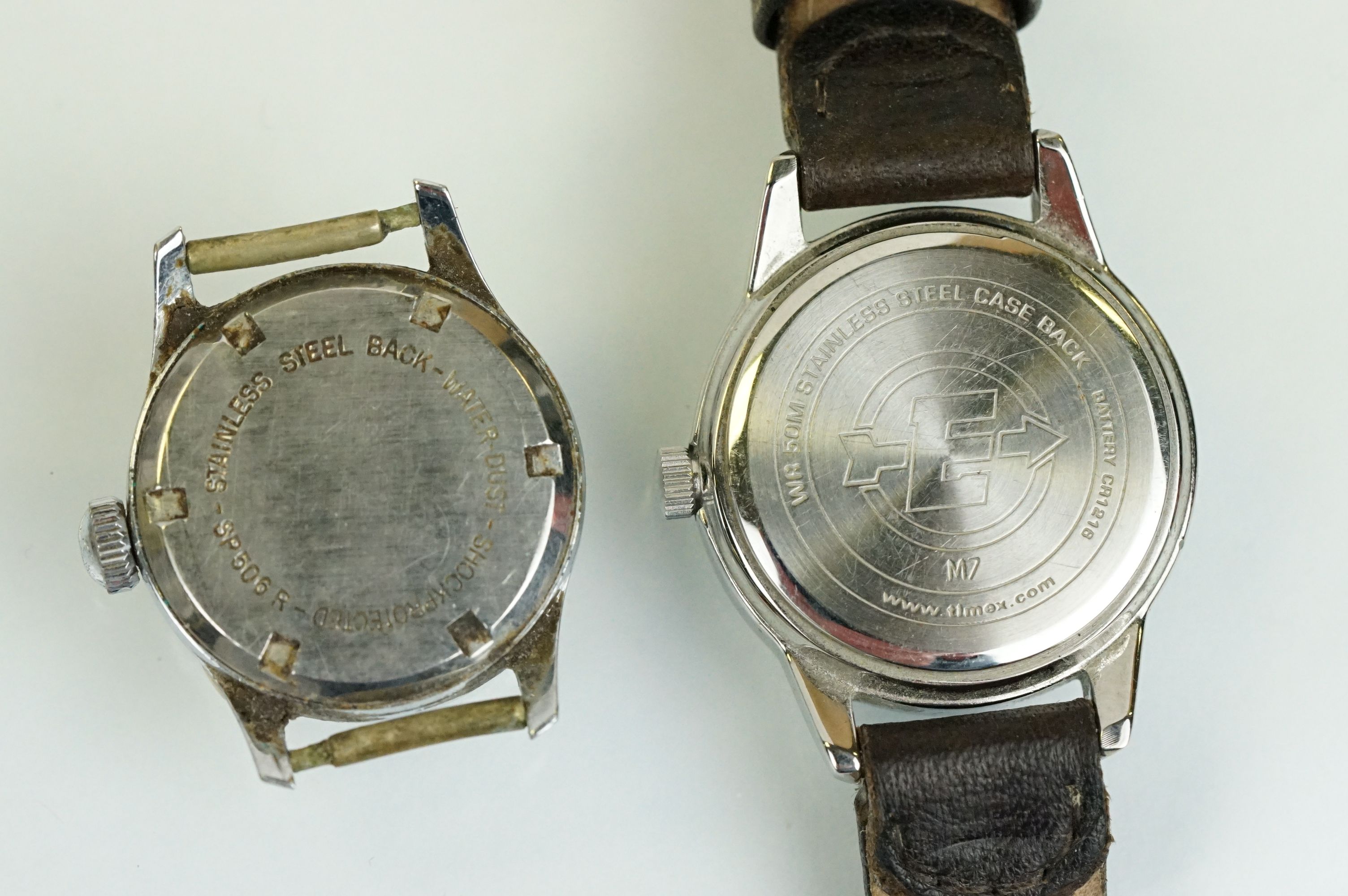 A small group of mechanical and quartz wristwatches to include vintage Ebel (WW2 ATP marked to - Bild 3 aus 12