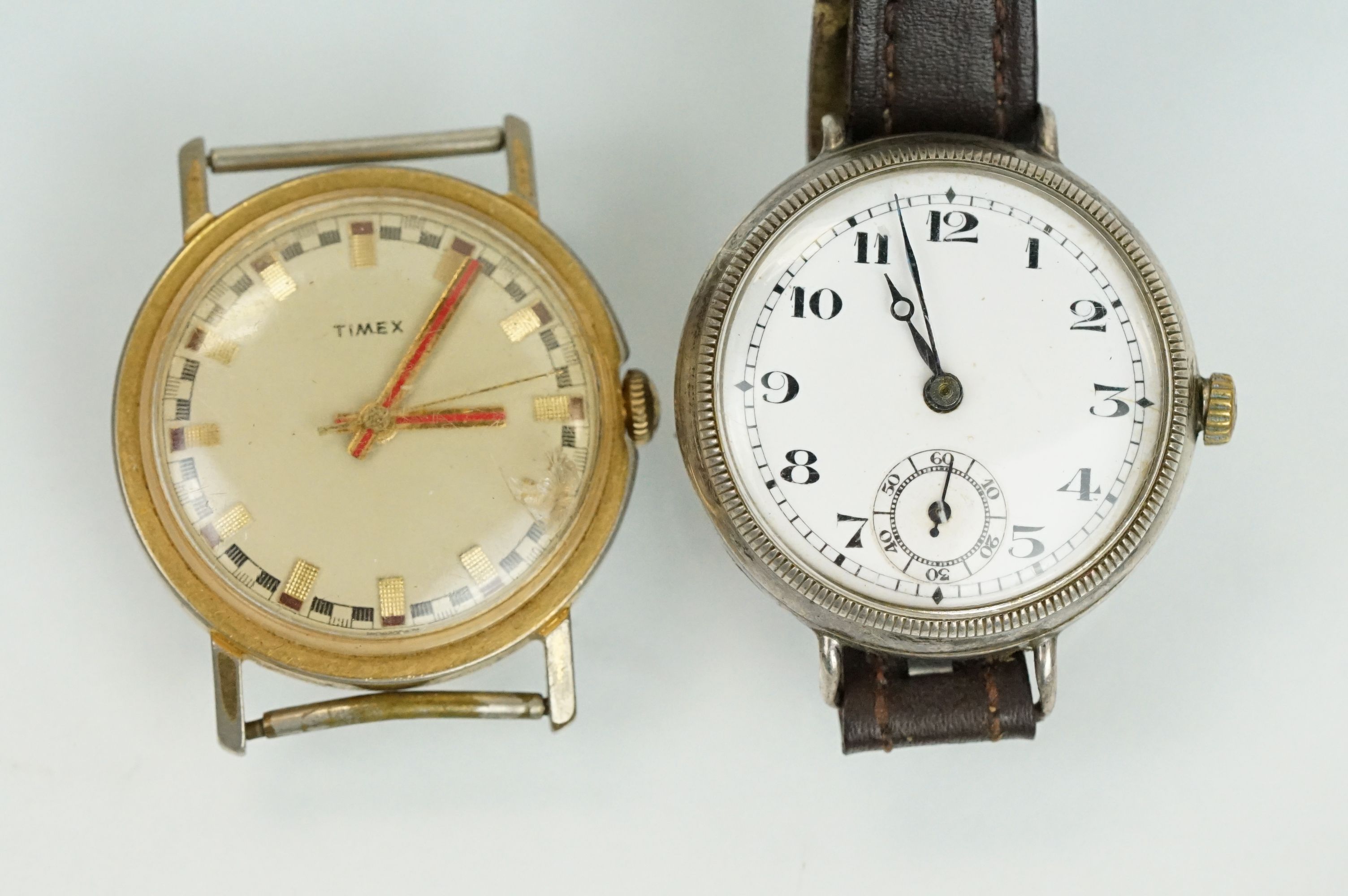 A small group of mechanical and quartz wristwatches to include vintage Ebel (WW2 ATP marked to - Bild 4 aus 12