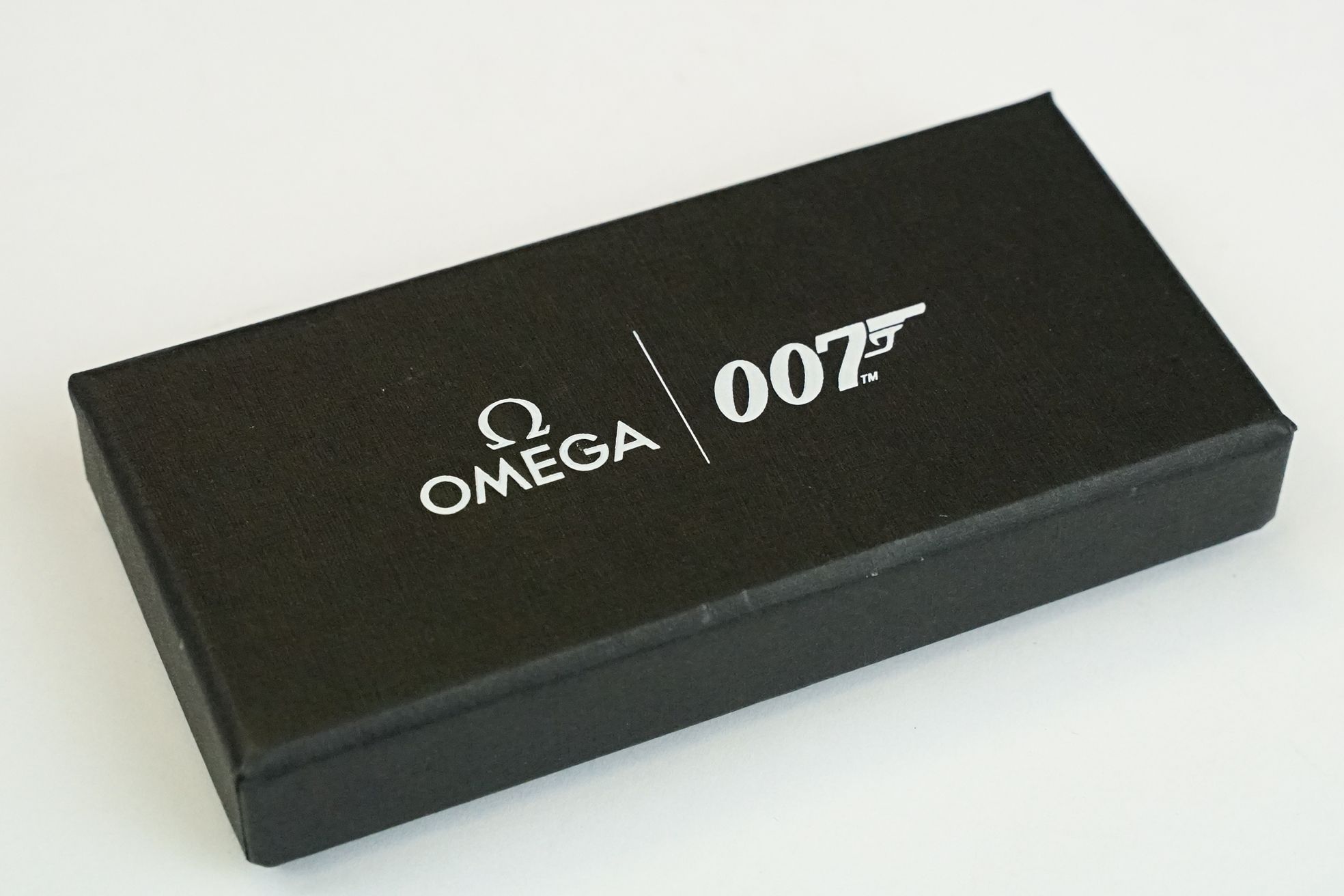 Omega 007 James bond ' No Time to Die' keyring in fitted box with paperwork. - Image 7 of 7