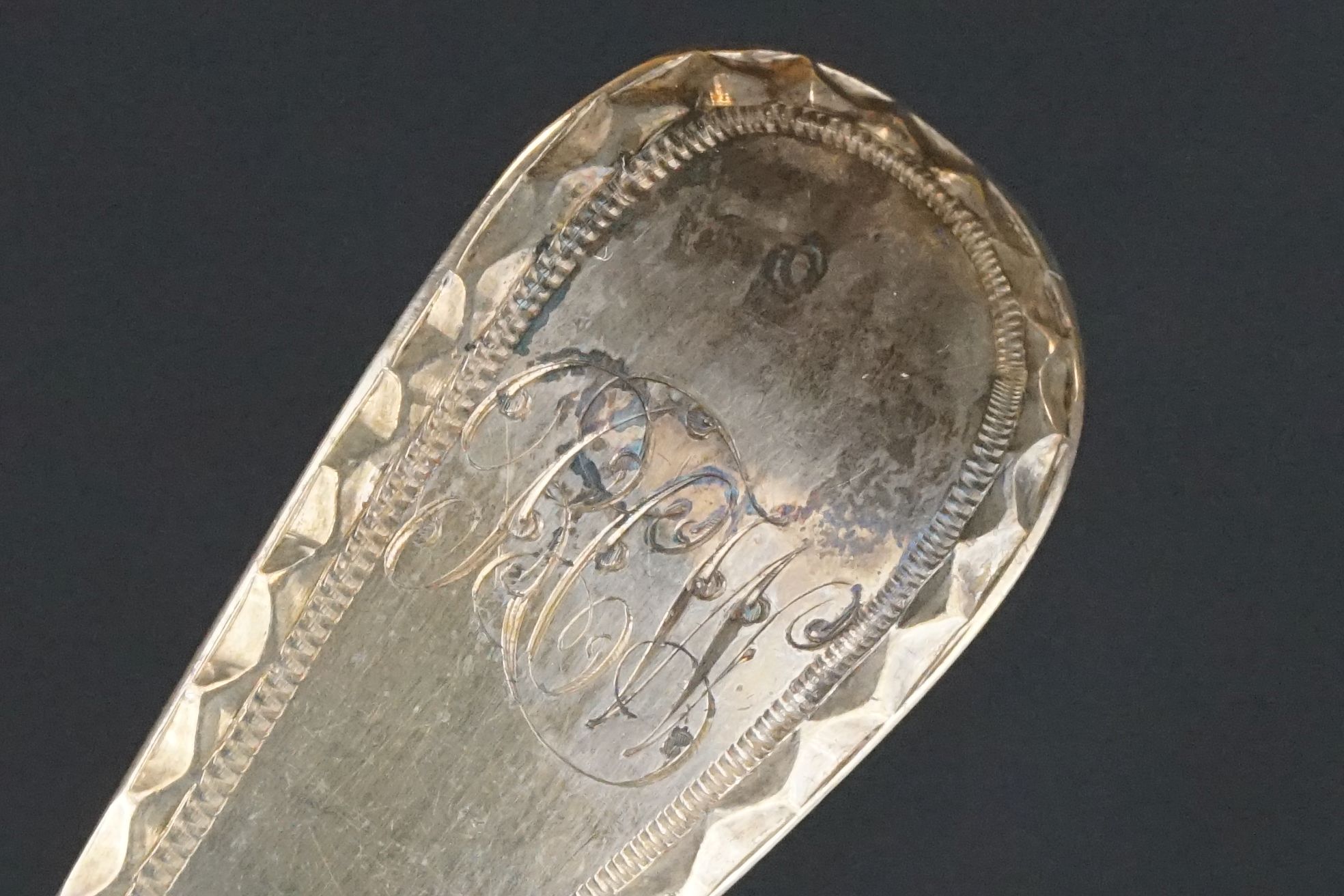 Collection of silver to include a Victorian Francis Higgins II silver spoon and fork presentation - Image 3 of 11