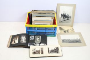 A collection of early 20th century photographic images to include many within albums together with