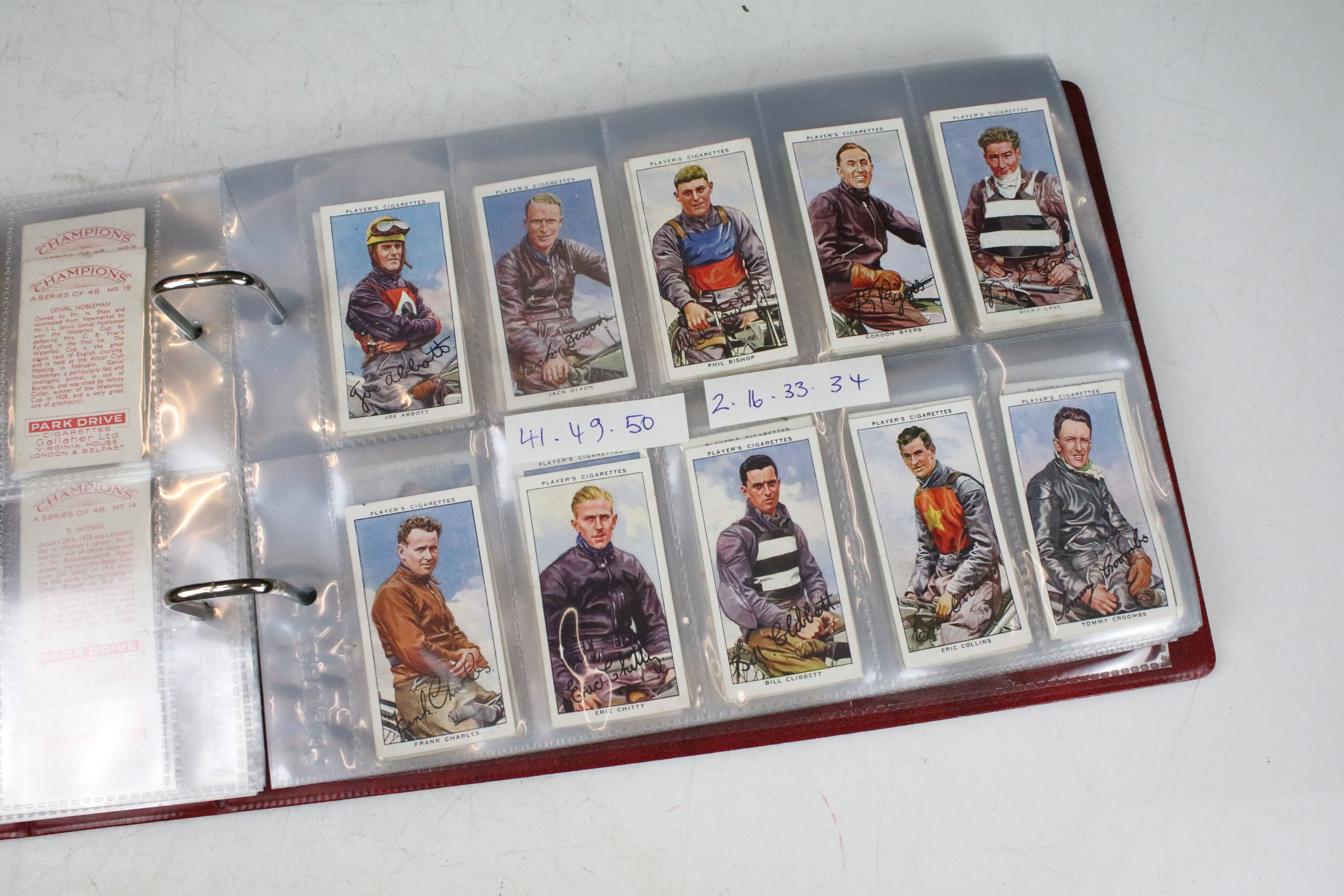 Large collection of cigarette cards within albums, full & part sets, plus a tin of odds, the lot - Image 5 of 14