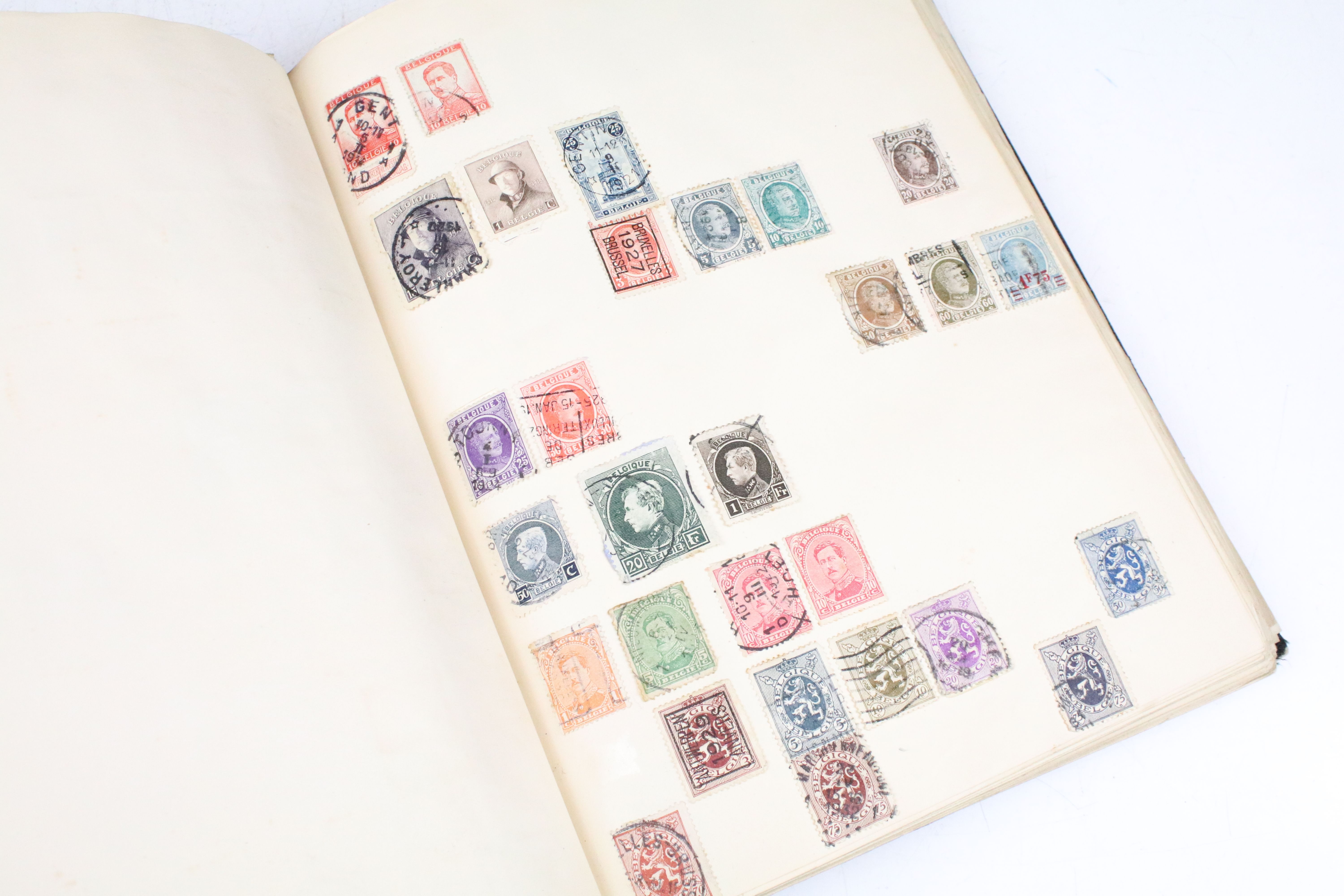 Collection of British, Commonwealth & world stamps housed within four albums to include Victorian - Image 15 of 25