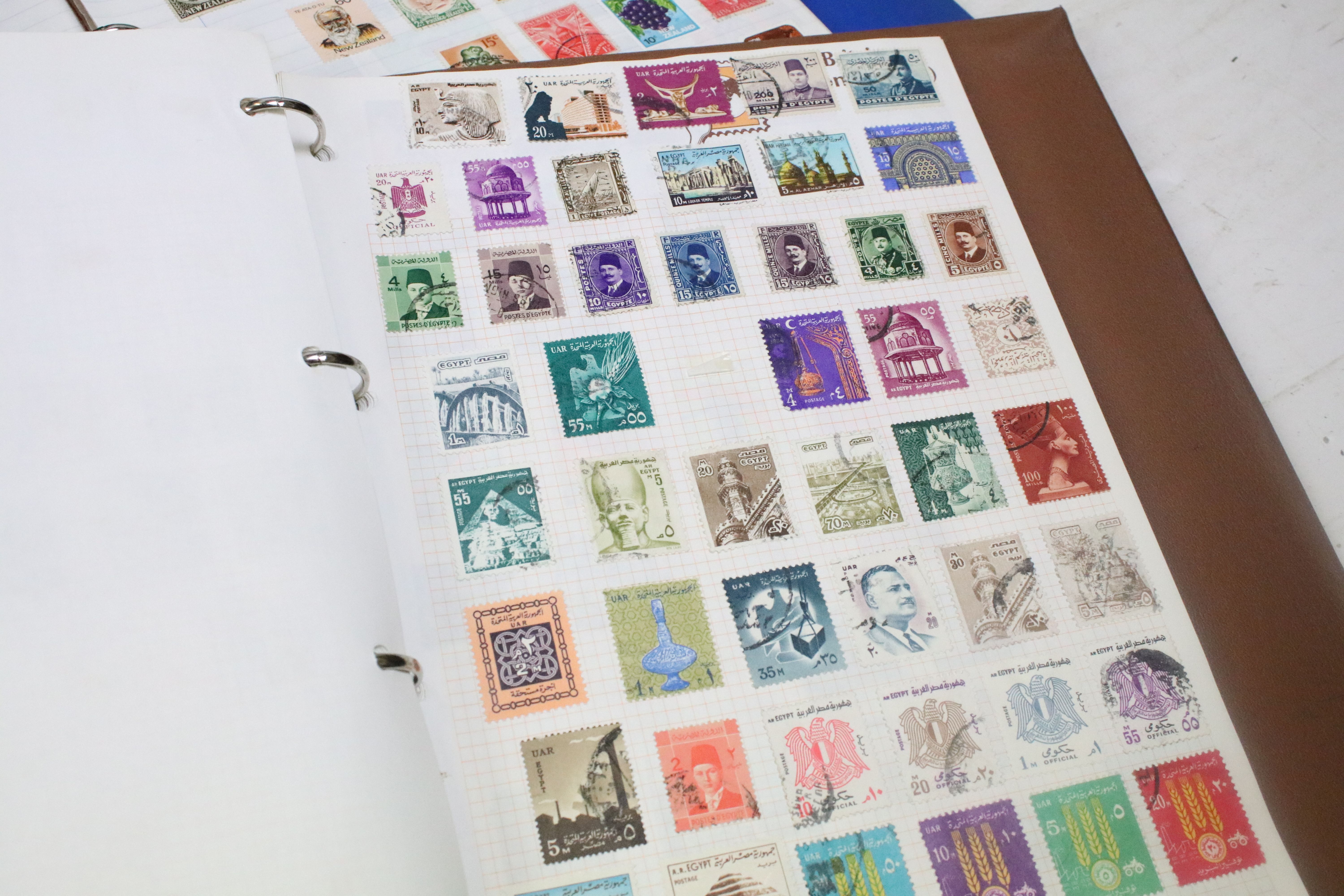 Extensive collection of stamps and stamp collecting supplies housed within nine boxes, the lot to - Image 16 of 45