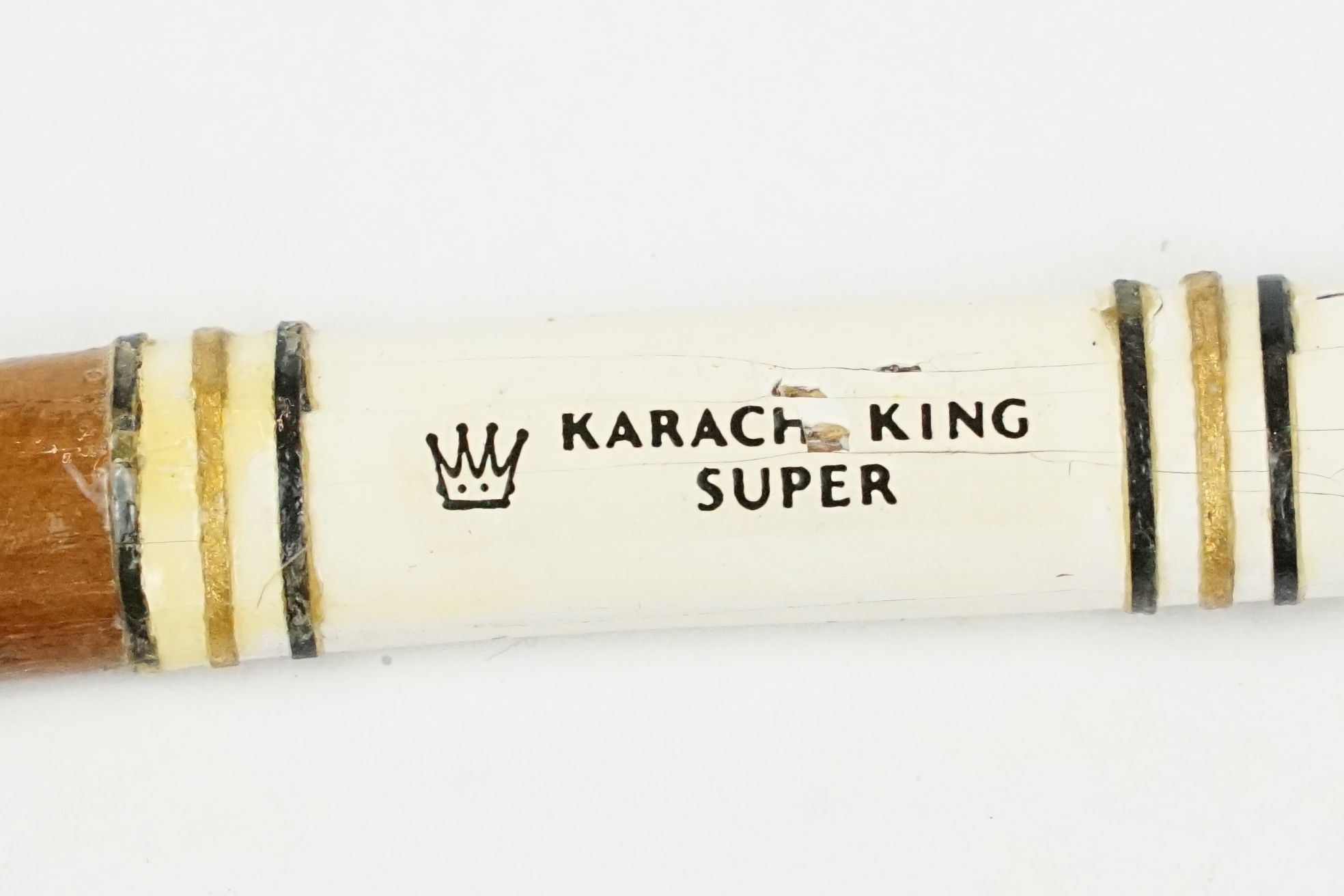 Advertising - Apprentice Piece / Travelling Saleman's Vintage Miniature Wooden ' Grays 'Karachi King - Image 3 of 4