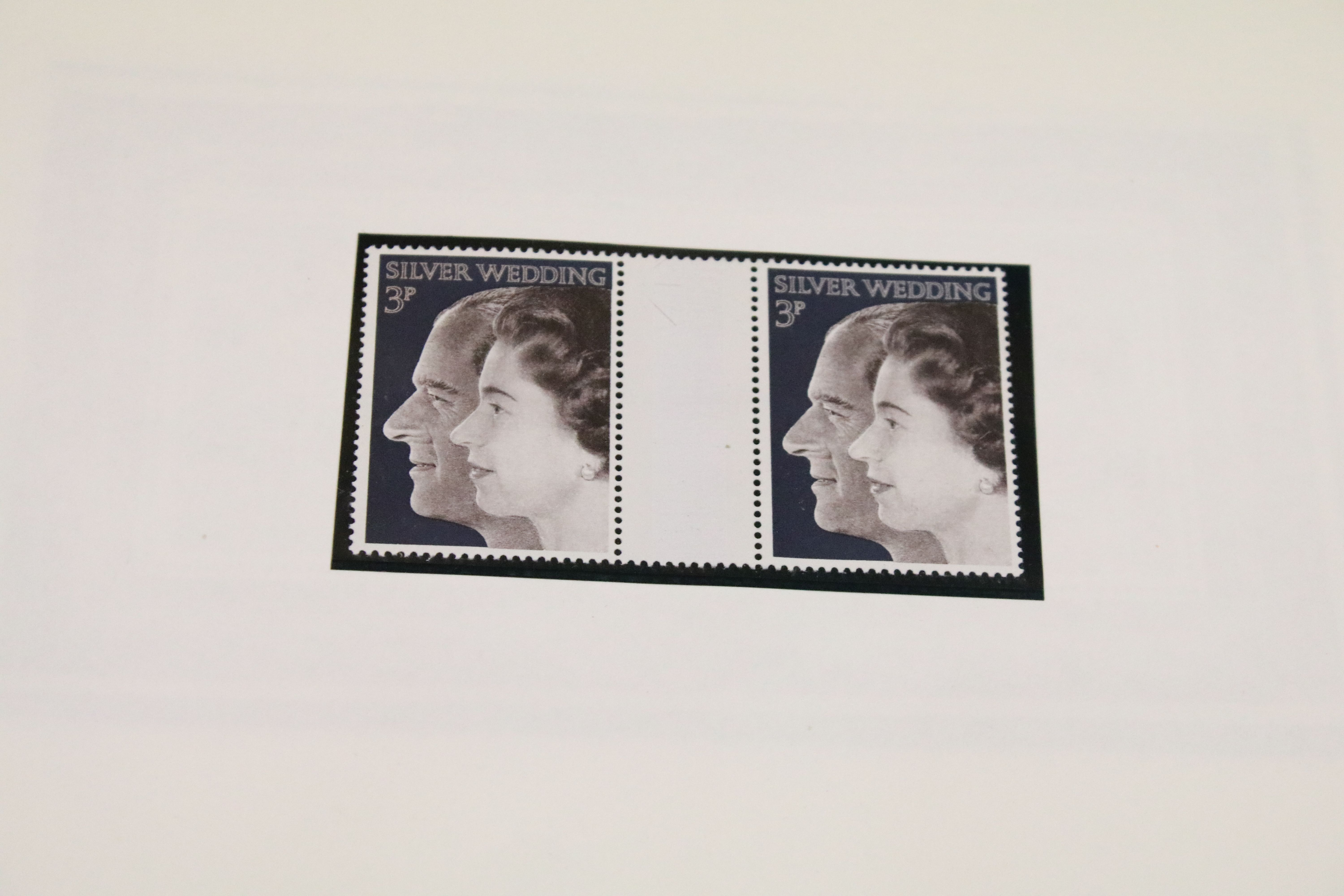 A collection of British and world stamps within albums together with loose examples - Image 8 of 20