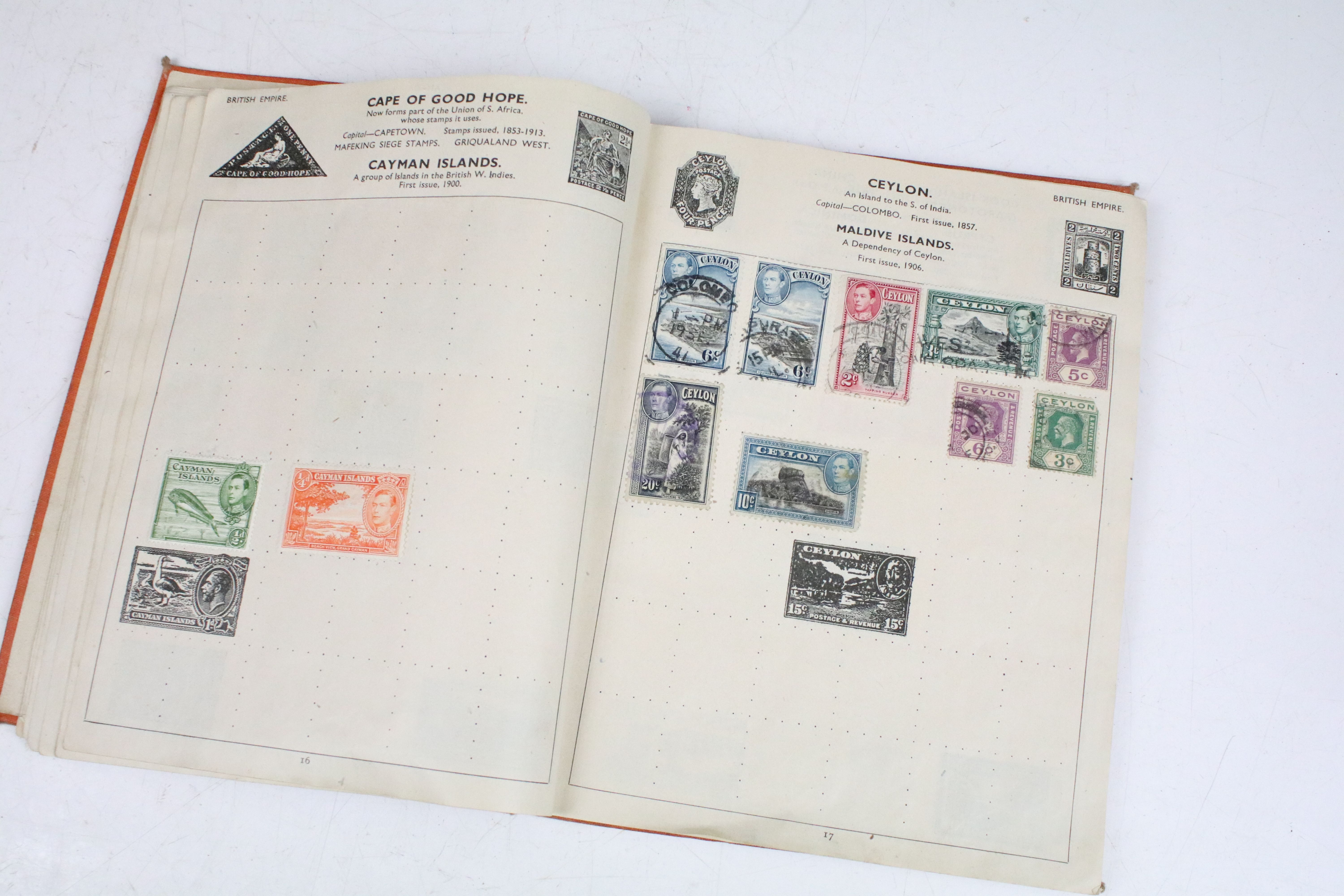 A collection of British and world stamps within an album to include Queen Victoria Blue & Red - Image 6 of 31