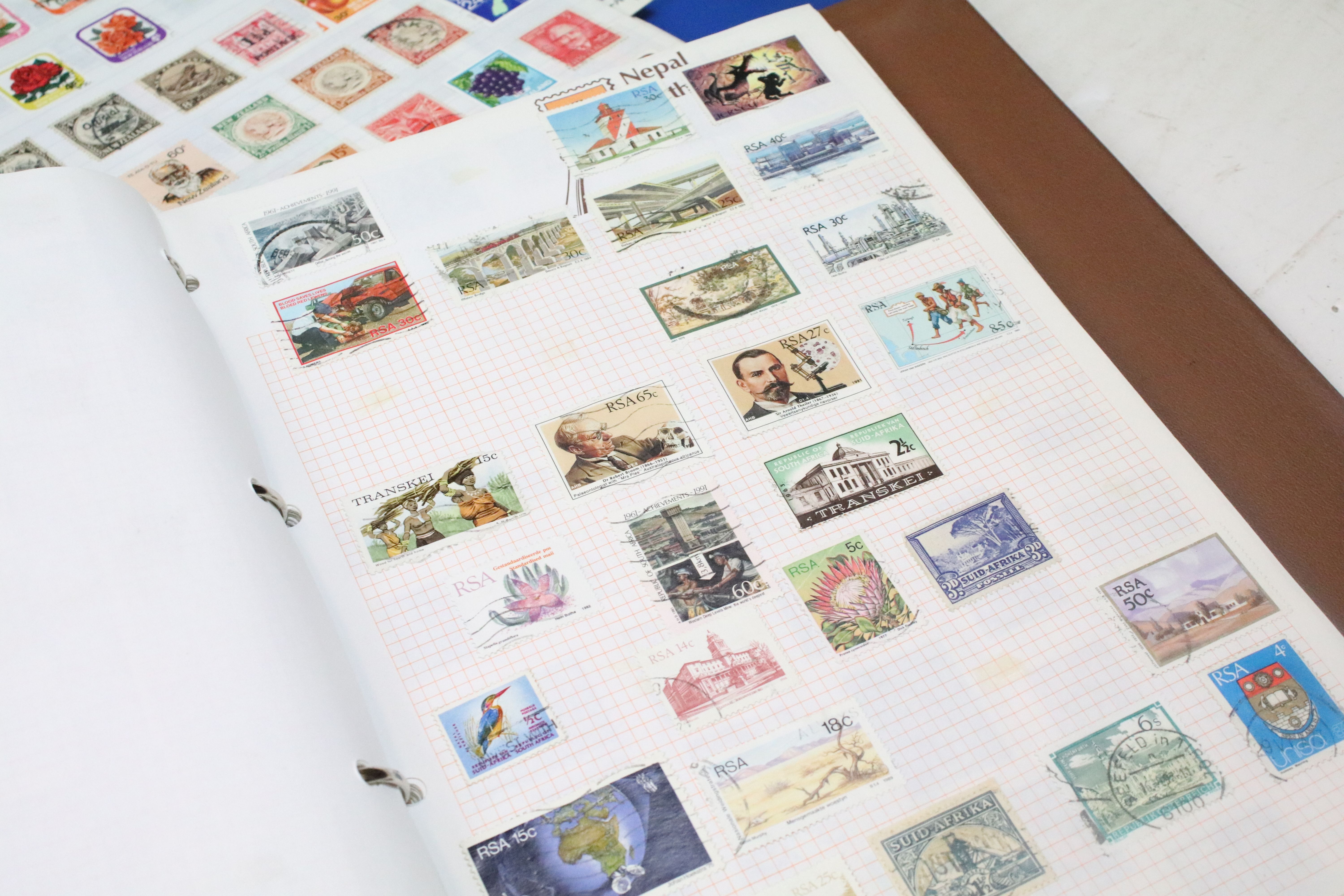 Extensive collection of stamps and stamp collecting supplies housed within nine boxes, the lot to - Image 15 of 45