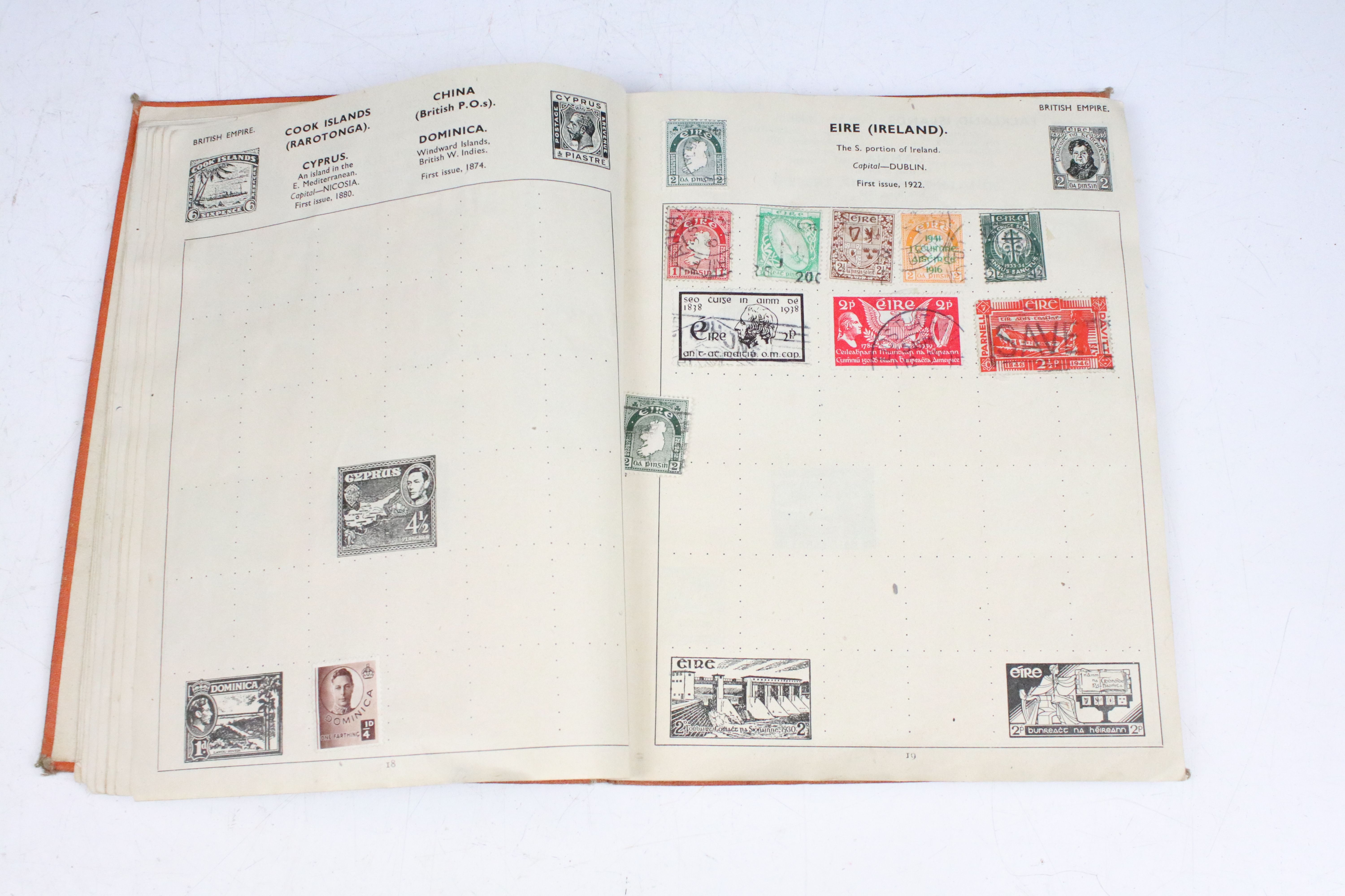 A collection of British and world stamps within an album to include Queen Victoria Blue & Red - Image 7 of 31