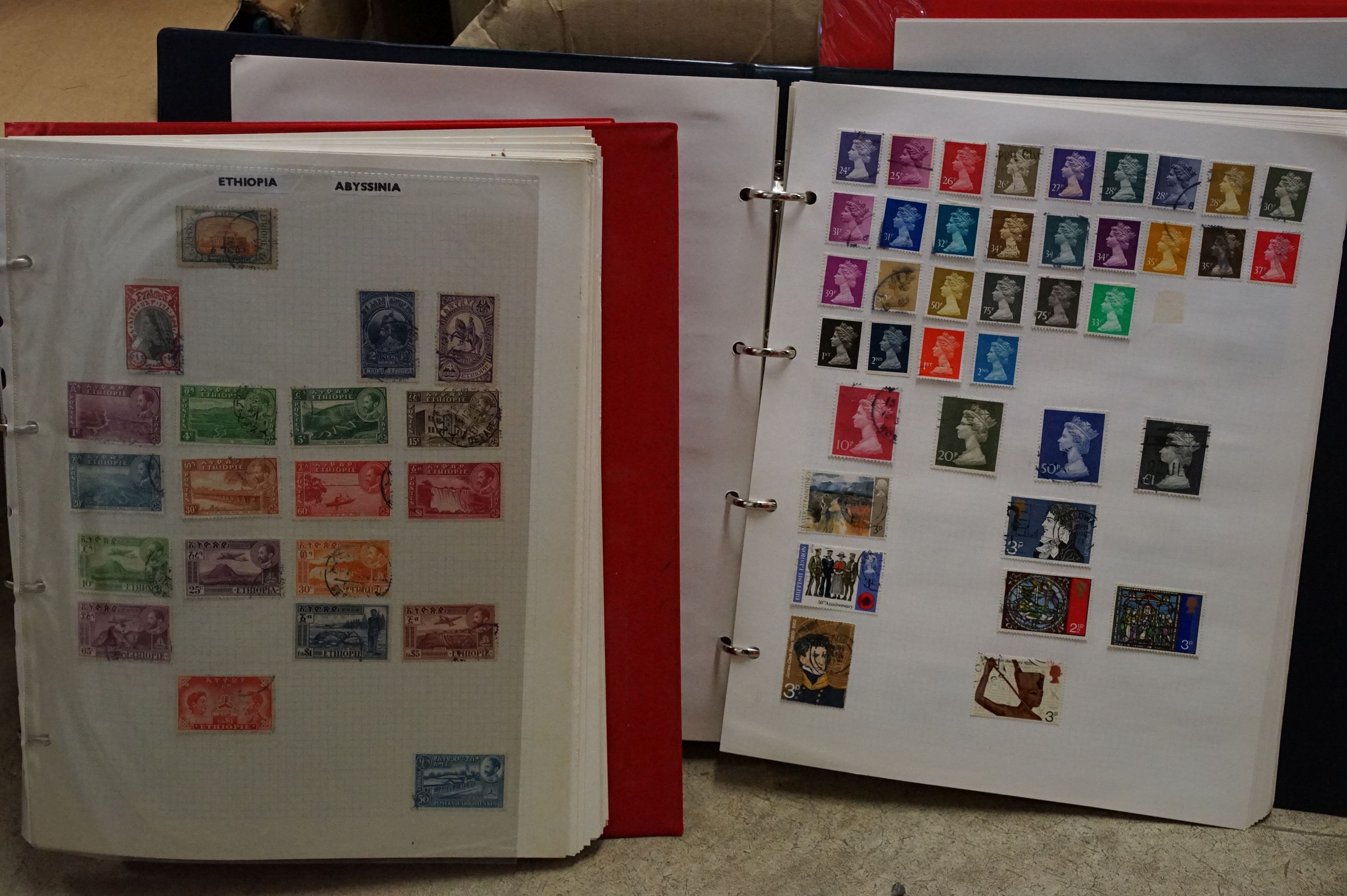 Large collection of British, Commonwealth and World stamps within albums together with loose - Image 3 of 12