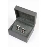 Definitive by Fred Bennett silver cufflinks