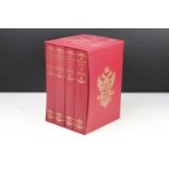 Books - Folio society - 'Winston S. Churchill - His Life And Times', four volume box set