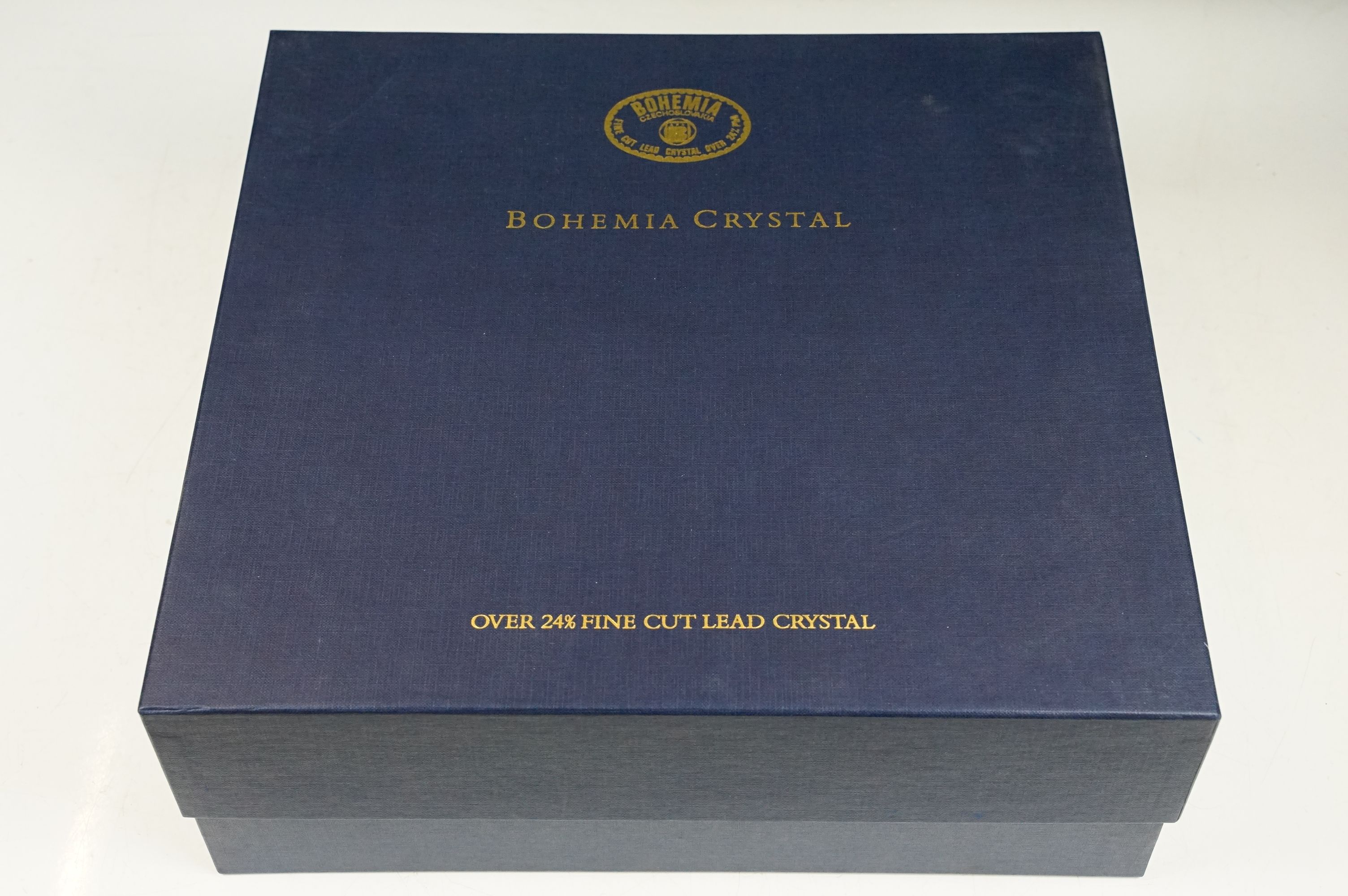 Six boxed lead crystal glass sets to include three Bohemia crystal examples, Edinburgh Crystal - Image 9 of 16