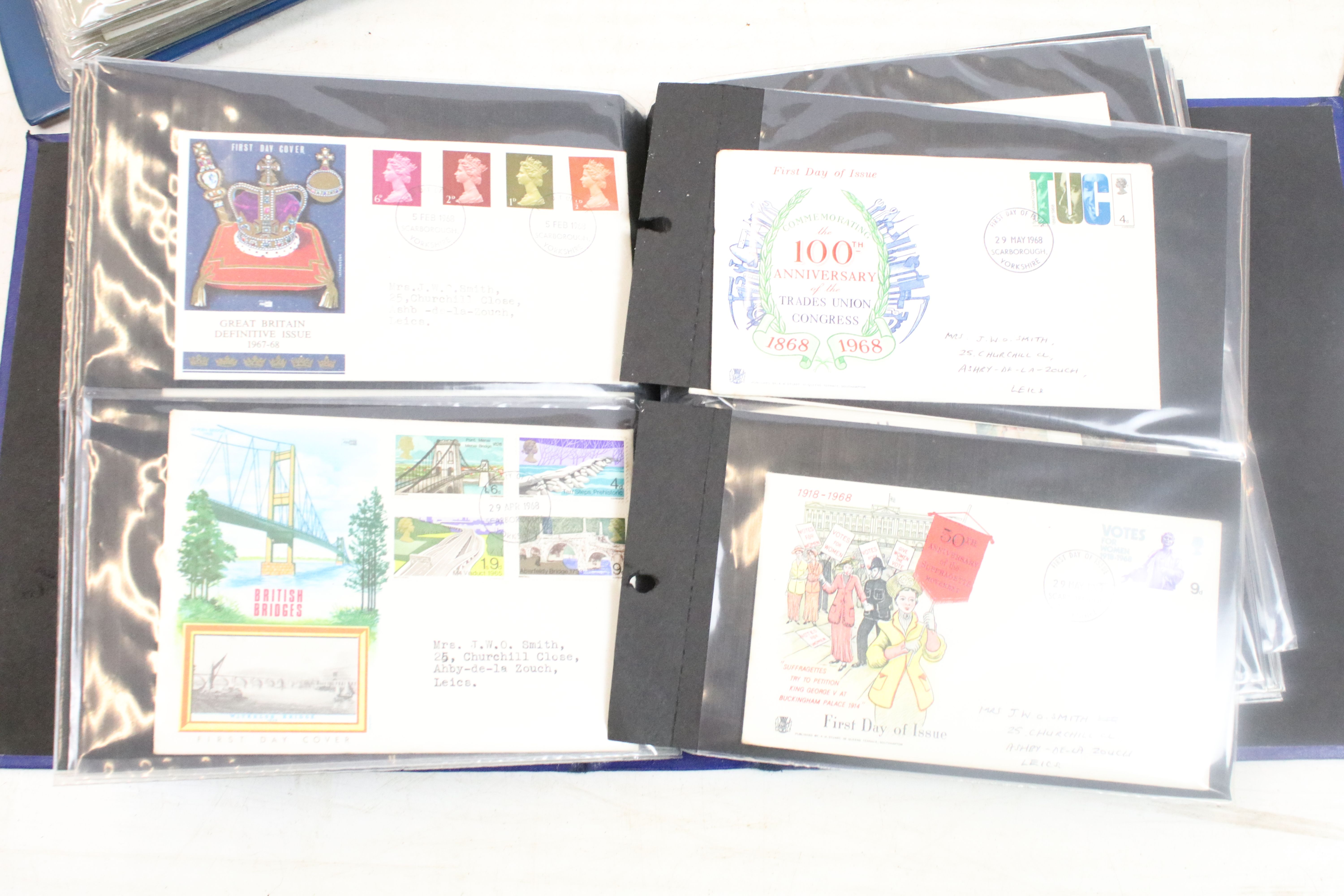 Collection of British First Day covers, spanning four albums, to include@ Her Majesty Queen - Image 5 of 14