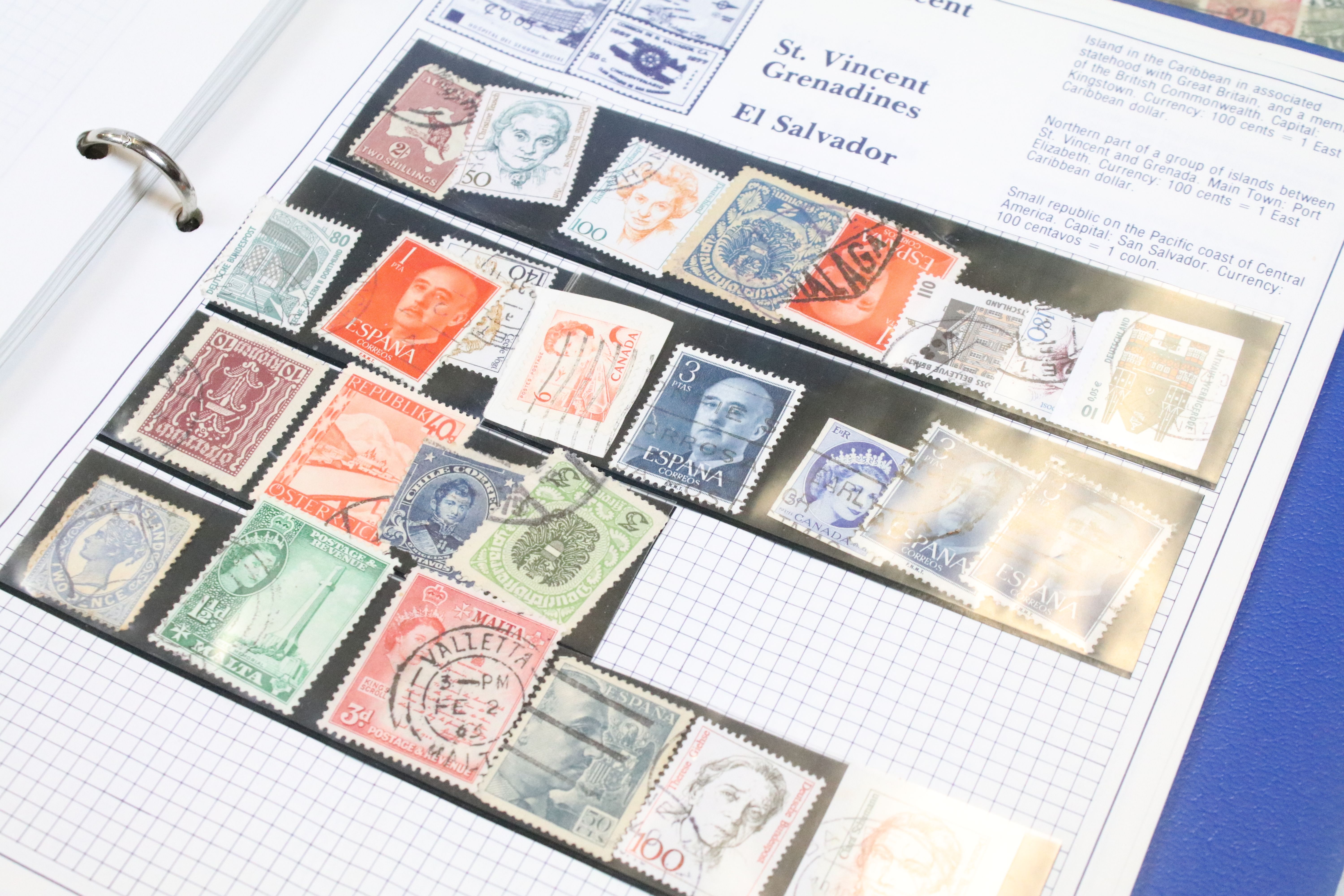 A large collection of mixed stamps to include British and world examples within seventeen albums - Image 4 of 15