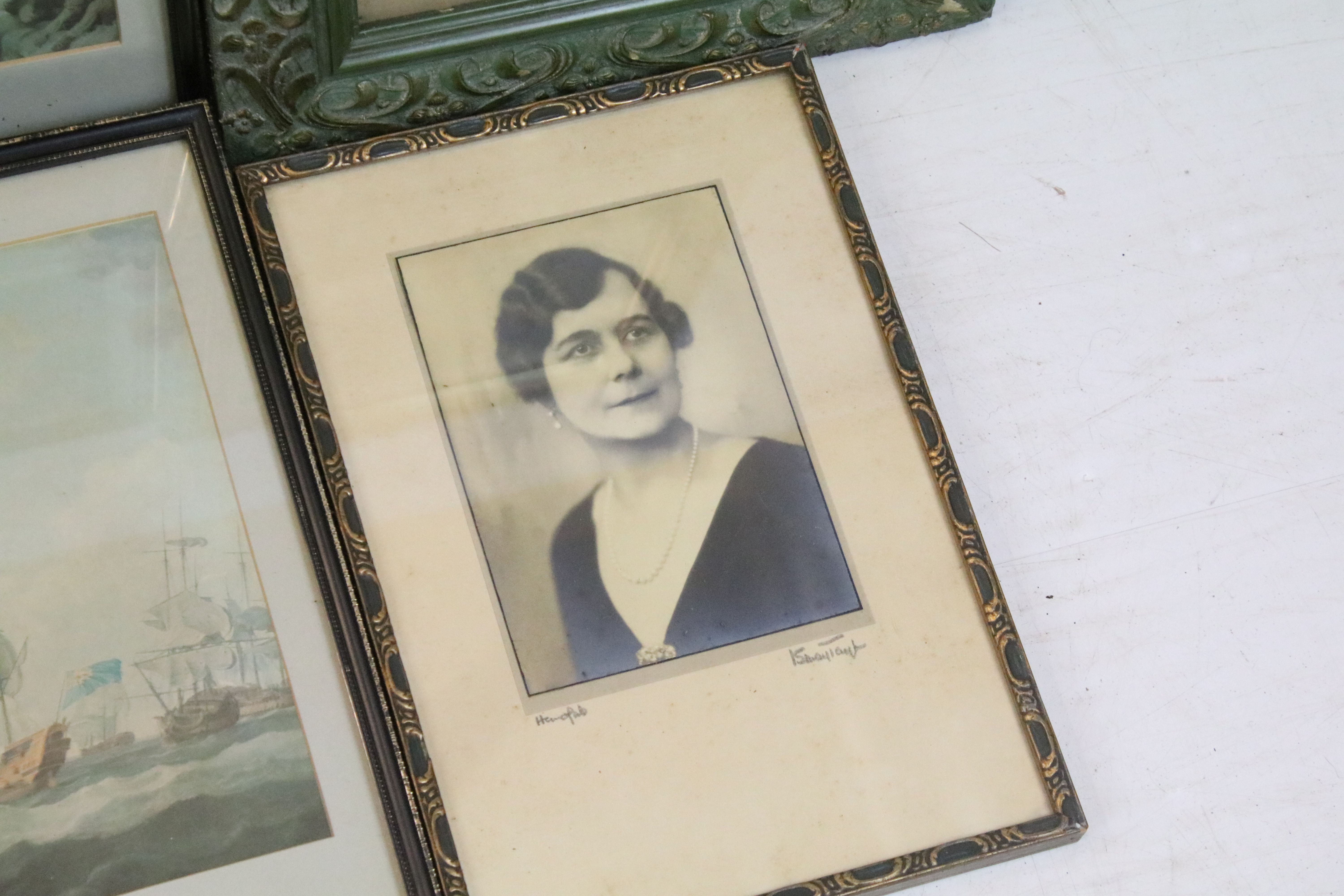 Three Victorian photographs, comprising: young boy with flowers by John Griffiths, Sheerness, 13.5 x - Image 4 of 10