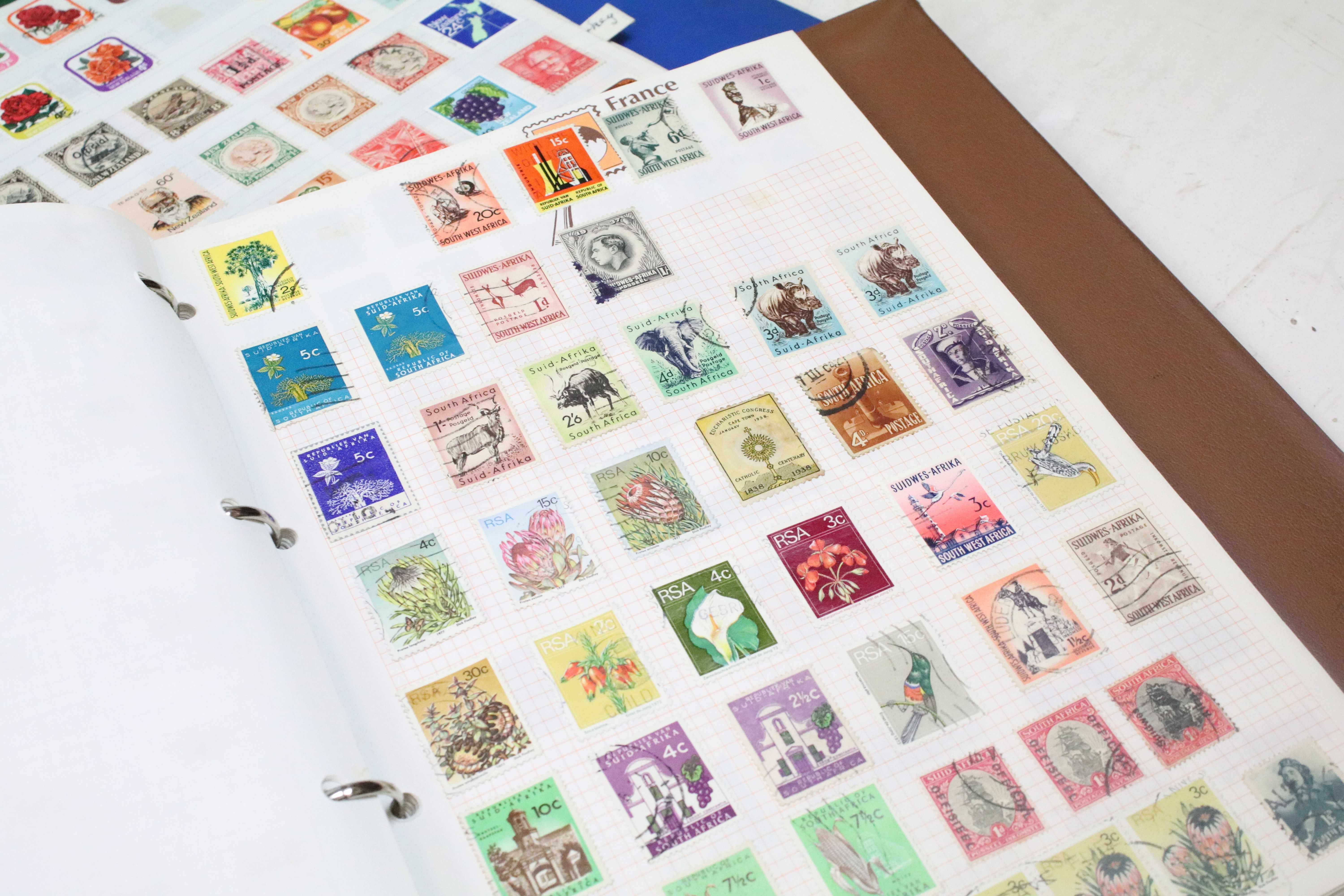 Extensive collection of stamps and stamp collecting supplies housed within nine boxes, the lot to - Image 13 of 45
