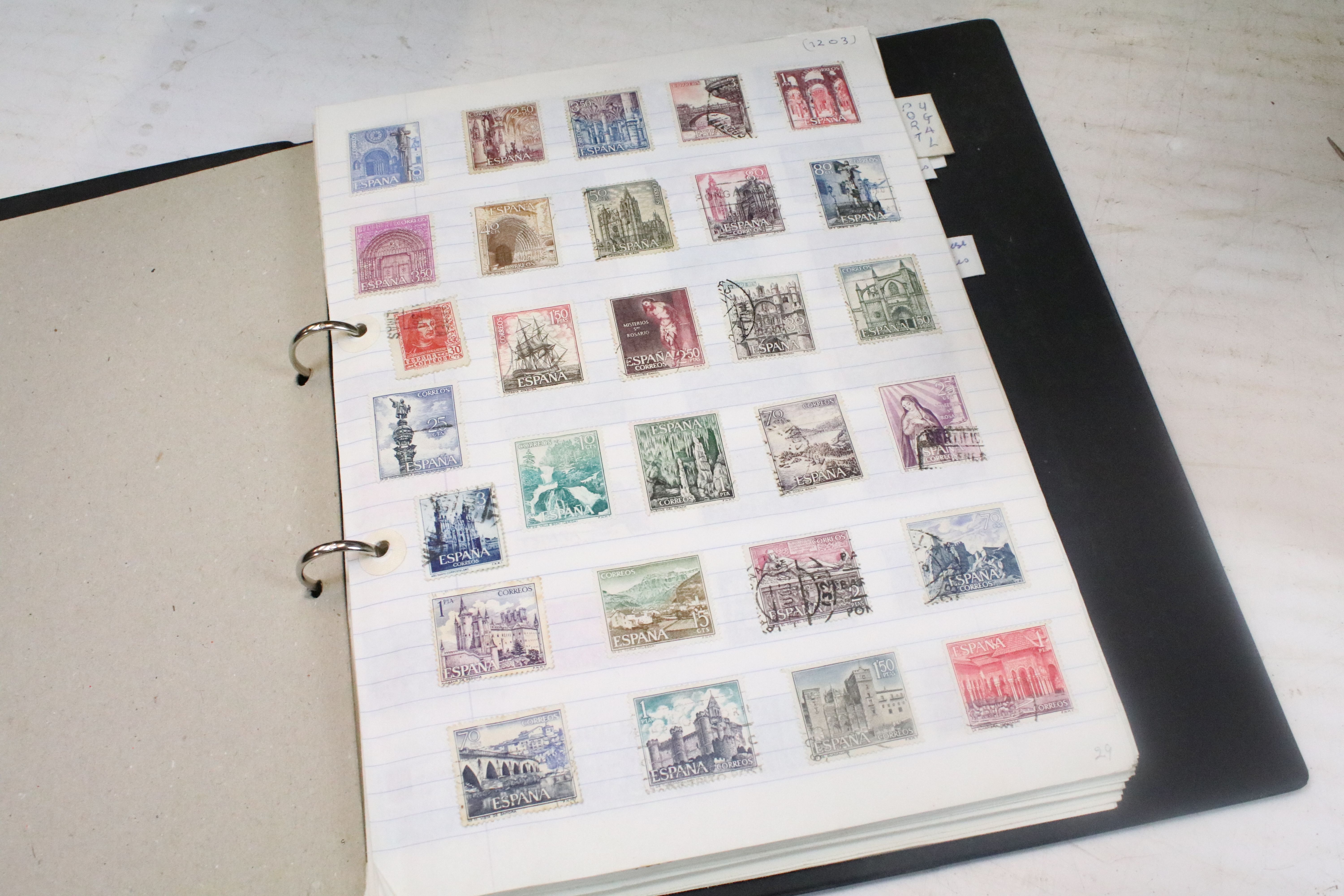 Extensive collection of stamps and stamp collecting supplies housed within nine boxes, the lot to - Image 2 of 45