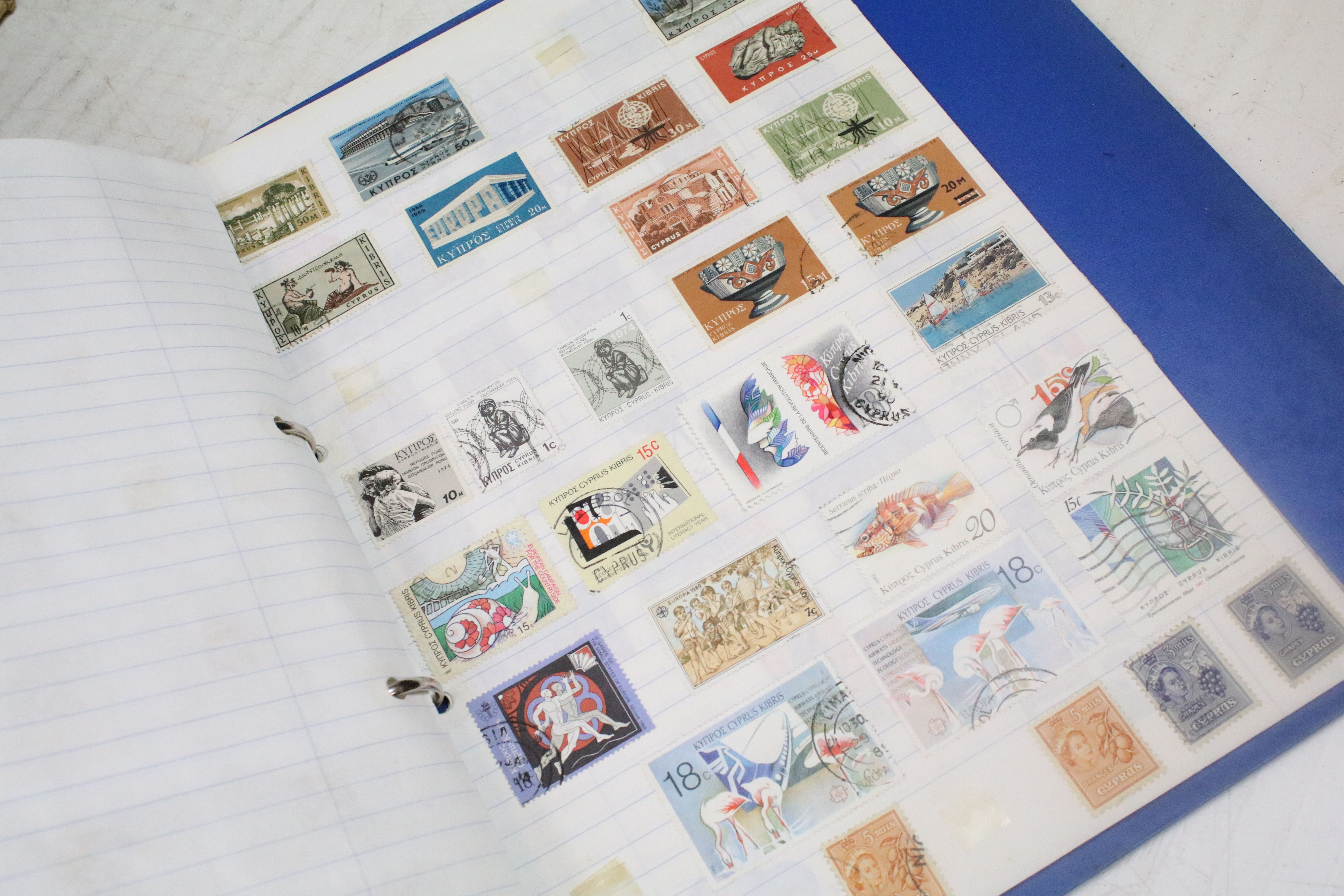 Extensive collection of stamps and stamp collecting supplies housed within nine boxes, the lot to - Image 29 of 45