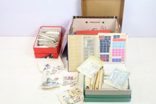 Collection of British, Commonwealth & world stamps within albums & loose, to include British stamp