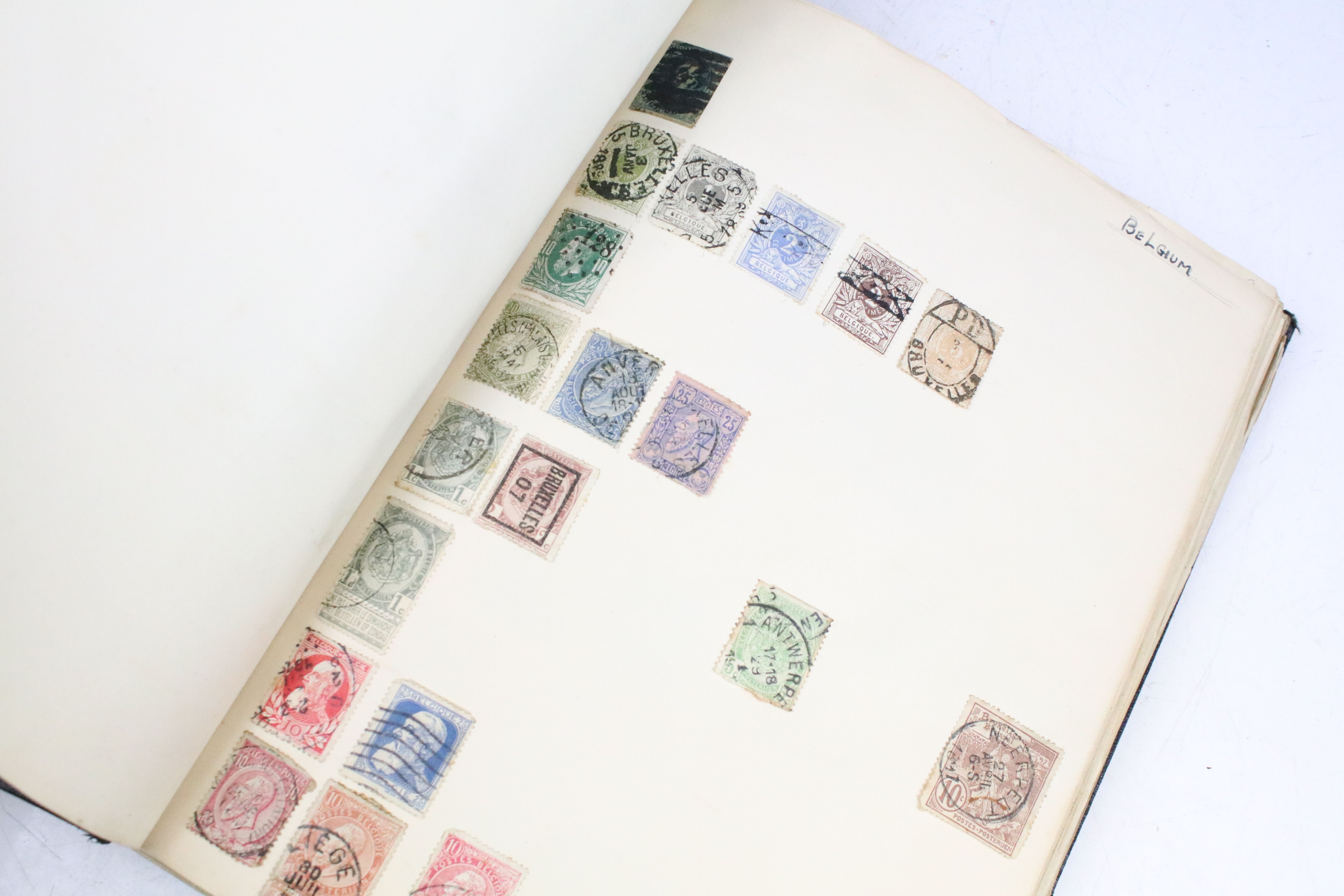 Collection of British, Commonwealth & world stamps housed within four albums to include Victorian - Image 14 of 25
