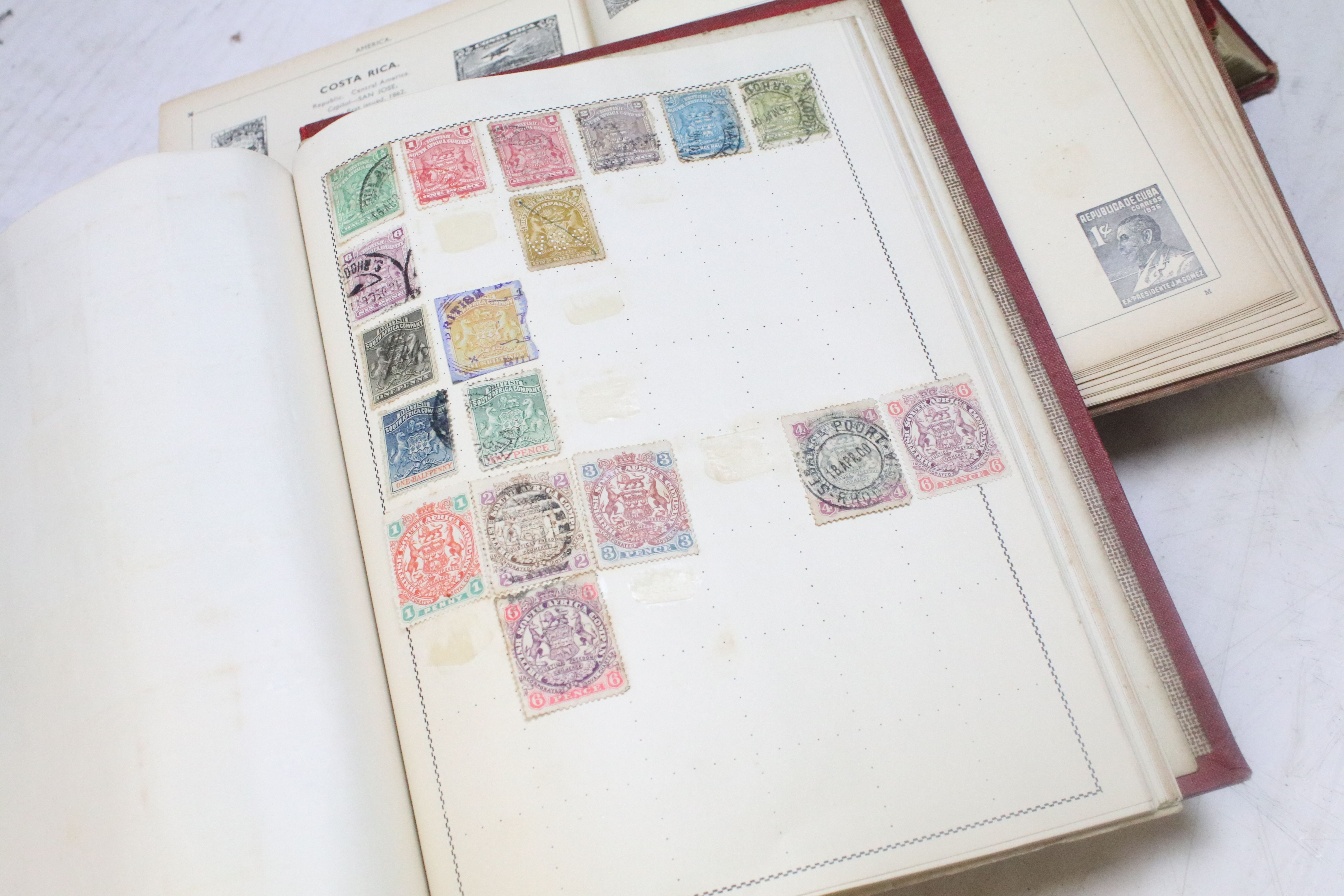A collection of British and world stamps within albums together with loose examples - Image 17 of 19