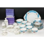 Salisbury Bone China floral tea set for six, together with a quantity of mixed ceramics to include
