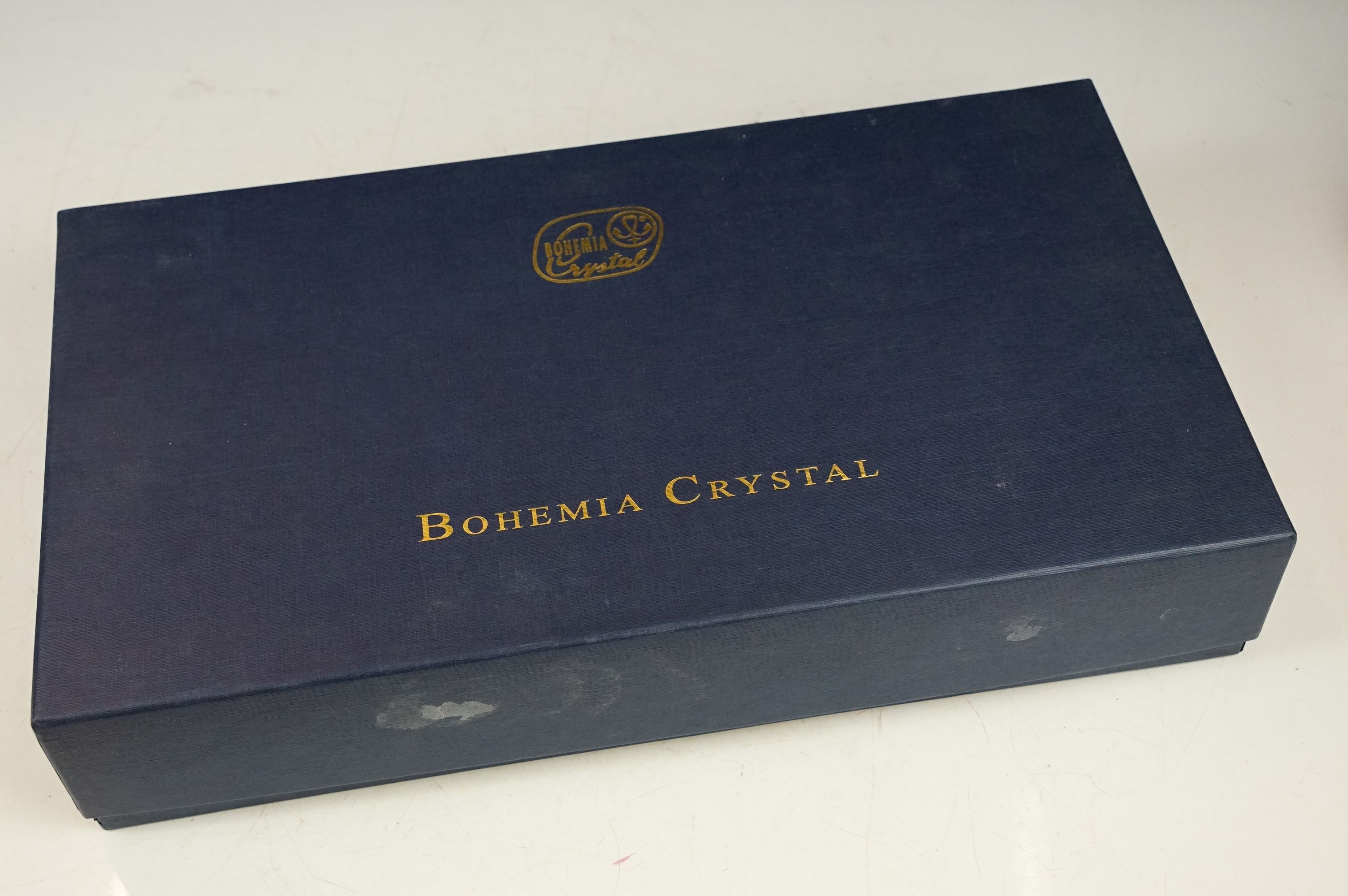 Six boxed lead crystal glass sets to include three Bohemia crystal examples, Edinburgh Crystal - Image 7 of 16