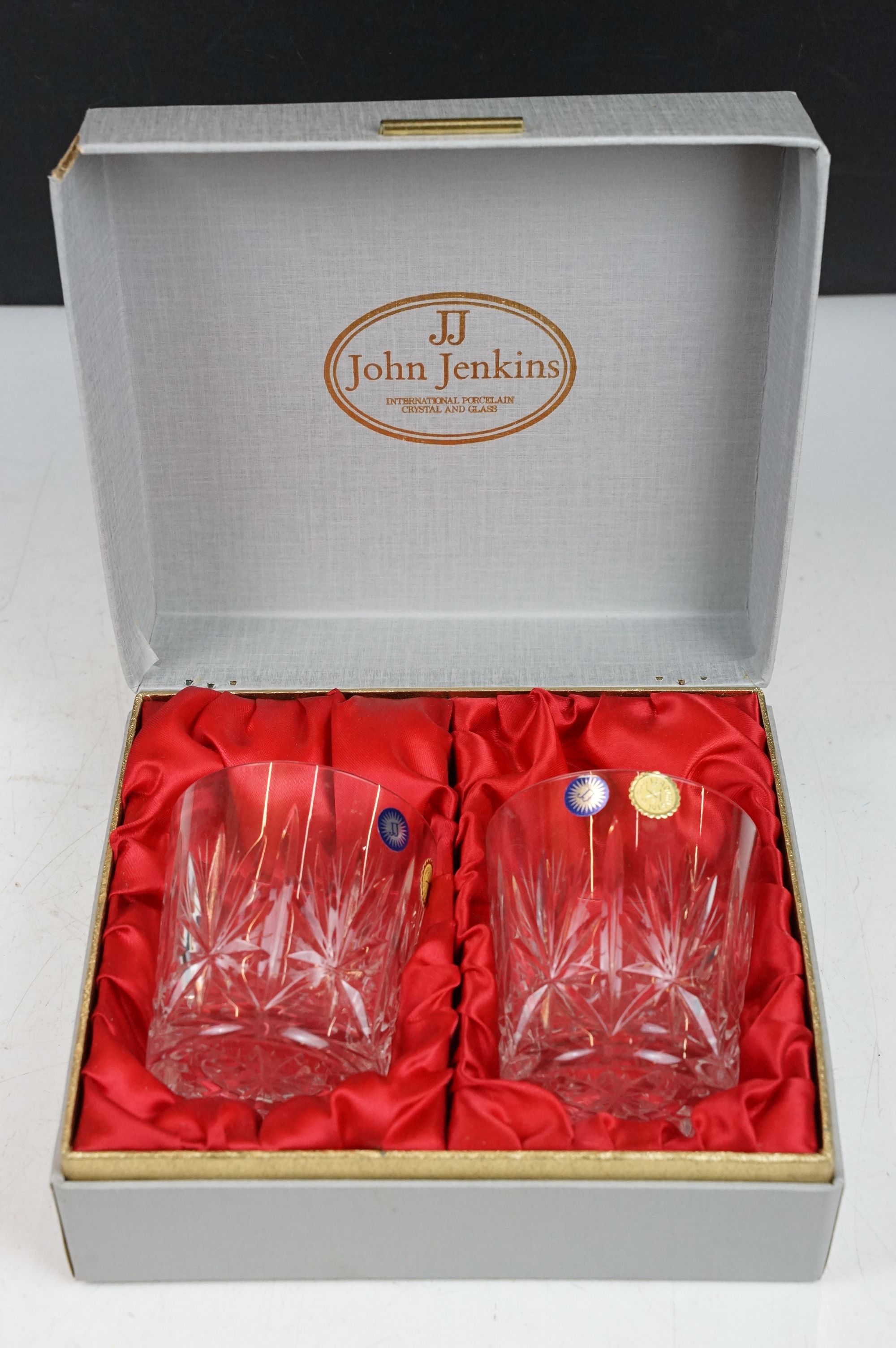 Six boxed lead crystal glass sets to include three Bohemia crystal examples, Edinburgh Crystal - Image 3 of 16