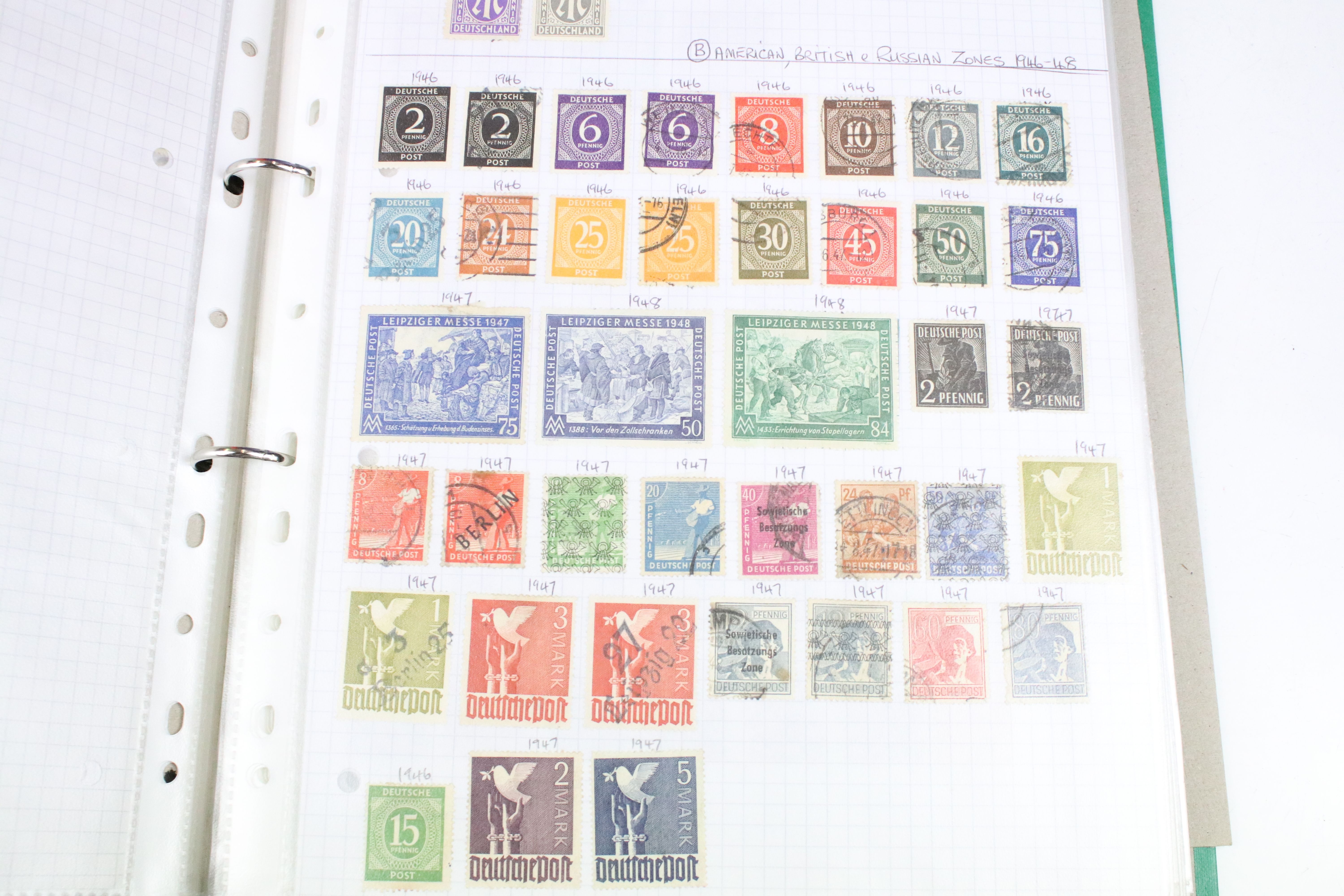 Collection of British, Commonwealth & world stamps housed within nine albums, featuring Victorian - Image 14 of 40