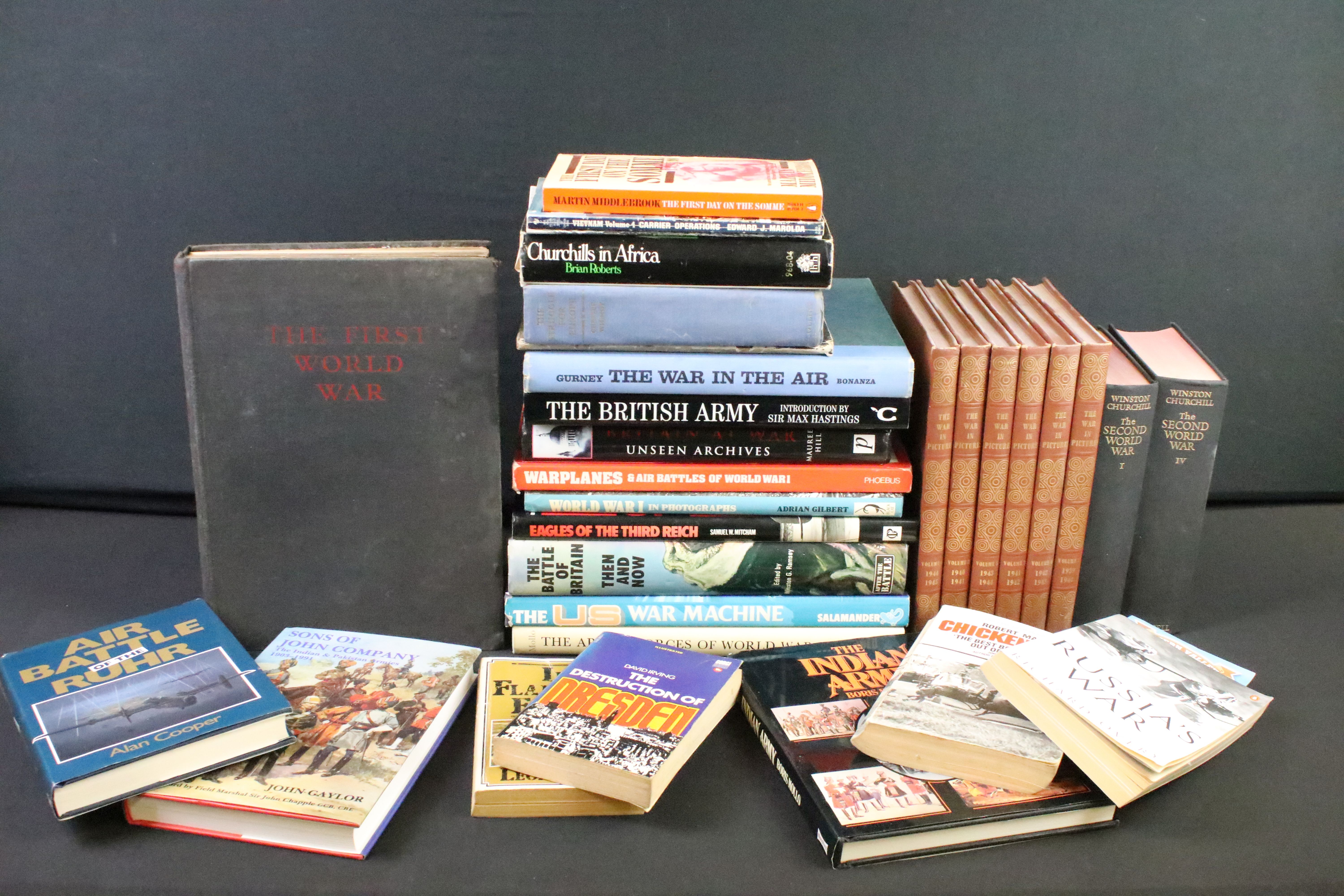 Large collection of military reference books contained within four boxes - Image 33 of 33