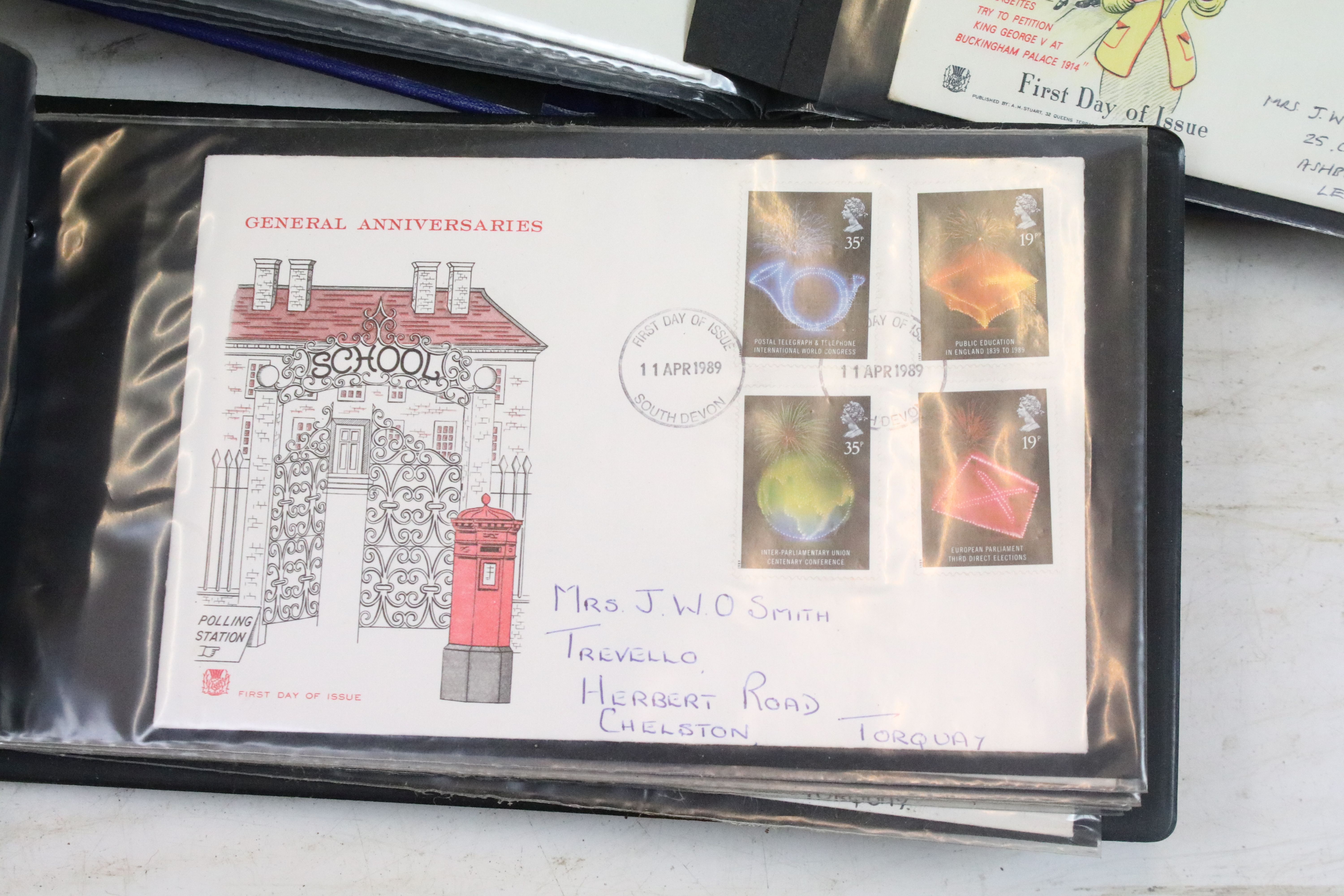 Collection of British First Day covers, spanning four albums, to include@ Her Majesty Queen - Image 3 of 14