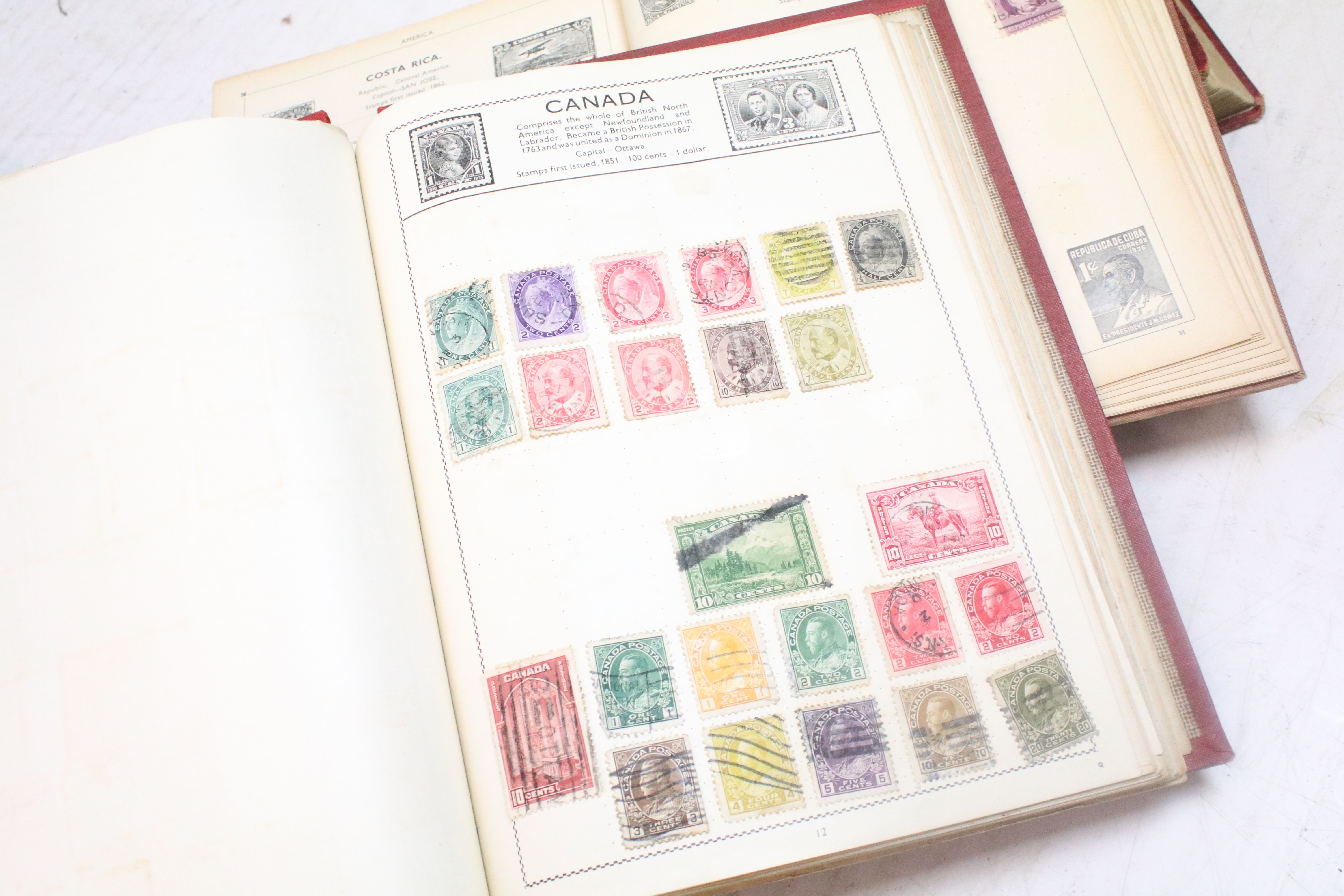 A collection of British and world stamps within albums together with loose examples - Image 11 of 19