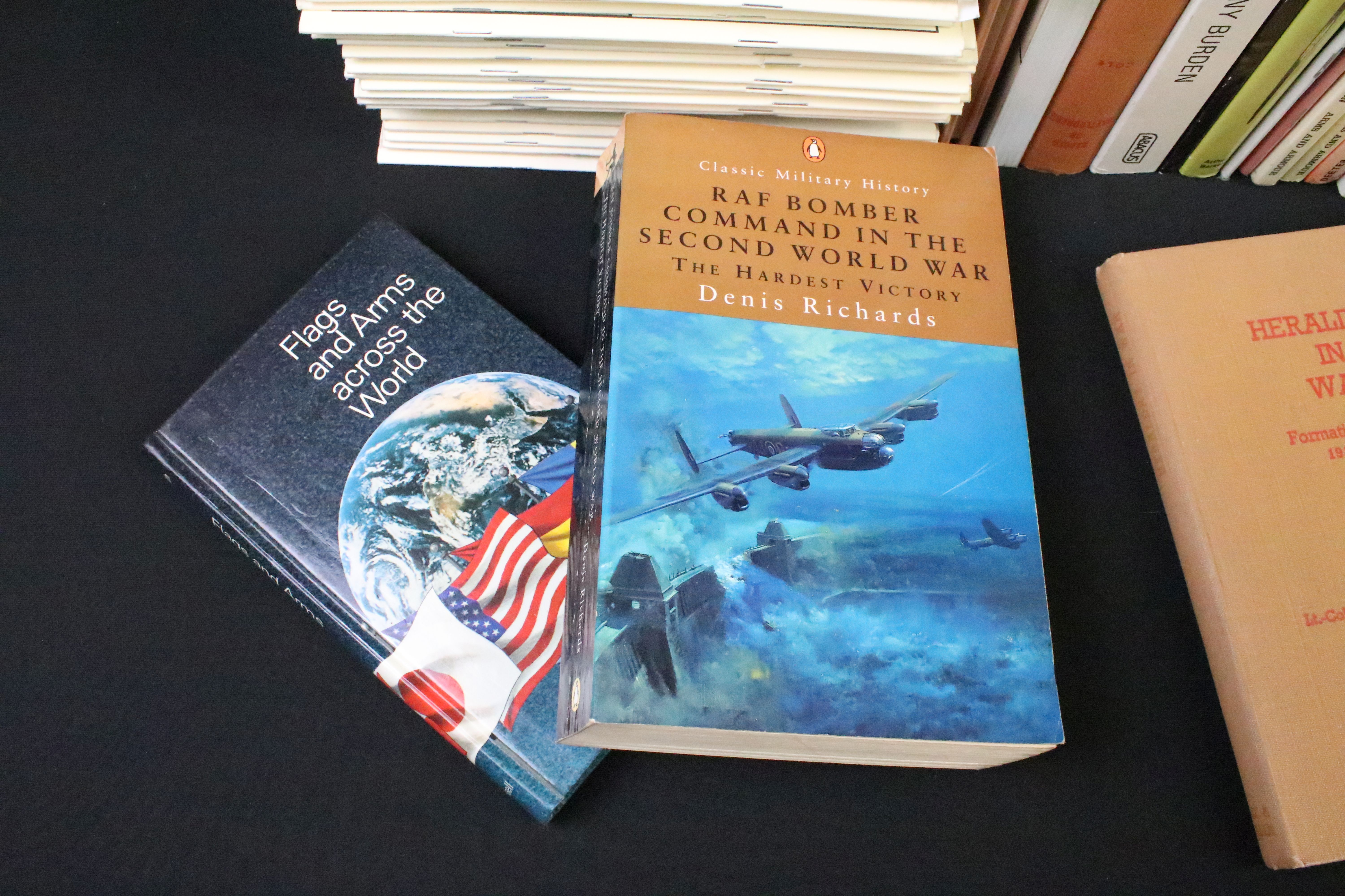 Large collection of military reference books contained within four boxes - Image 18 of 33